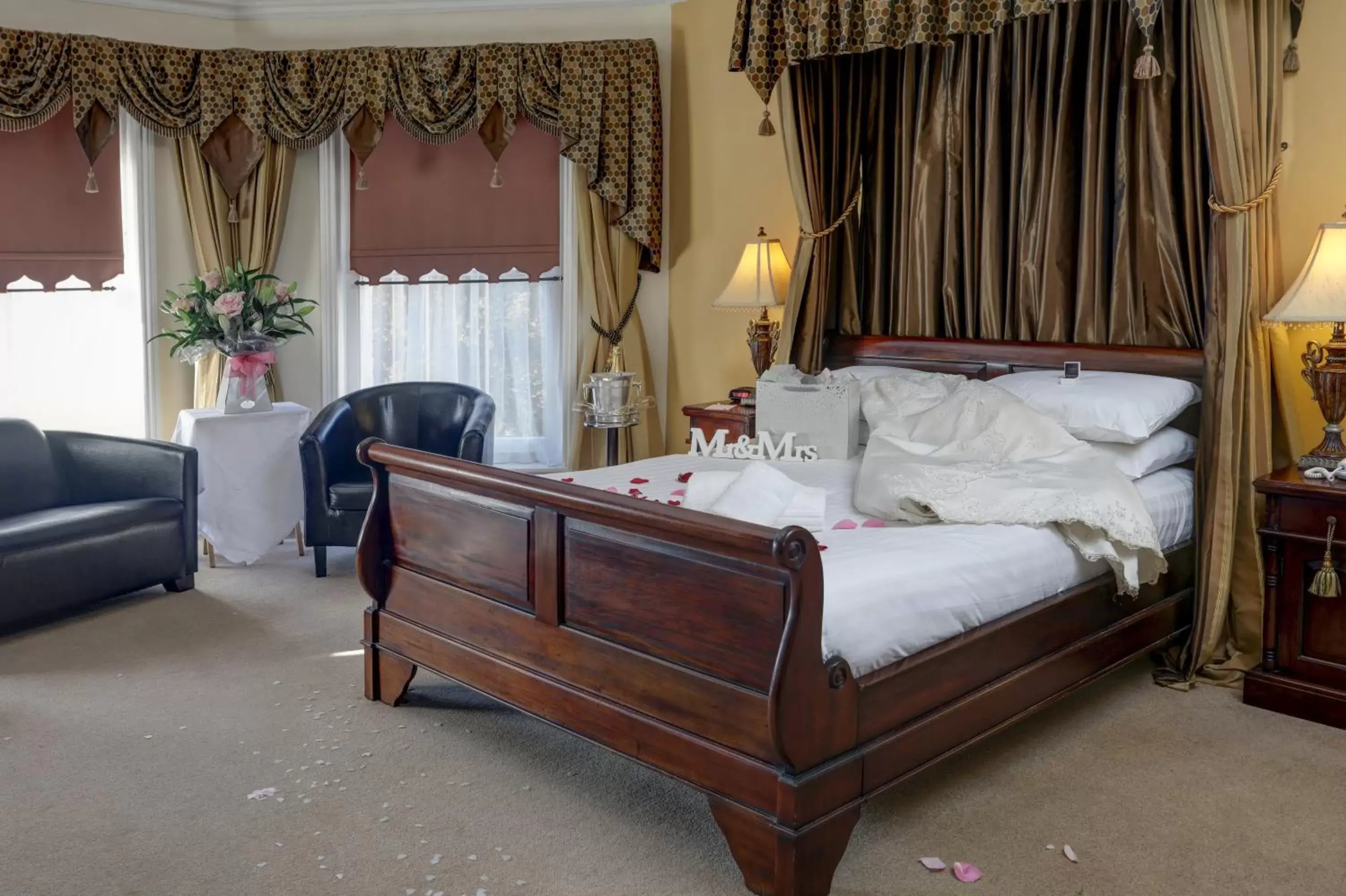 Bedroom in Best Western Claydon Hotel