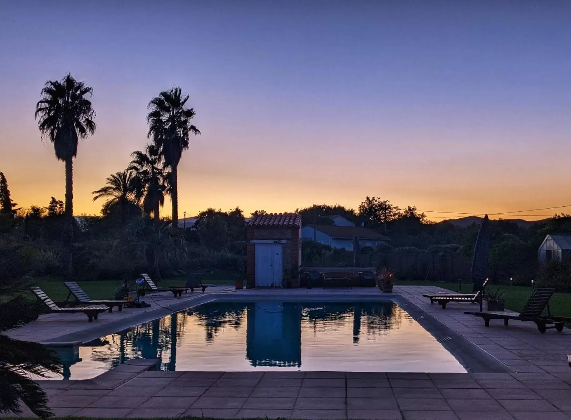 Natural landscape, Swimming Pool in MAS TRAMONTANE chambres d'hôtes avec parc arboré & piscine