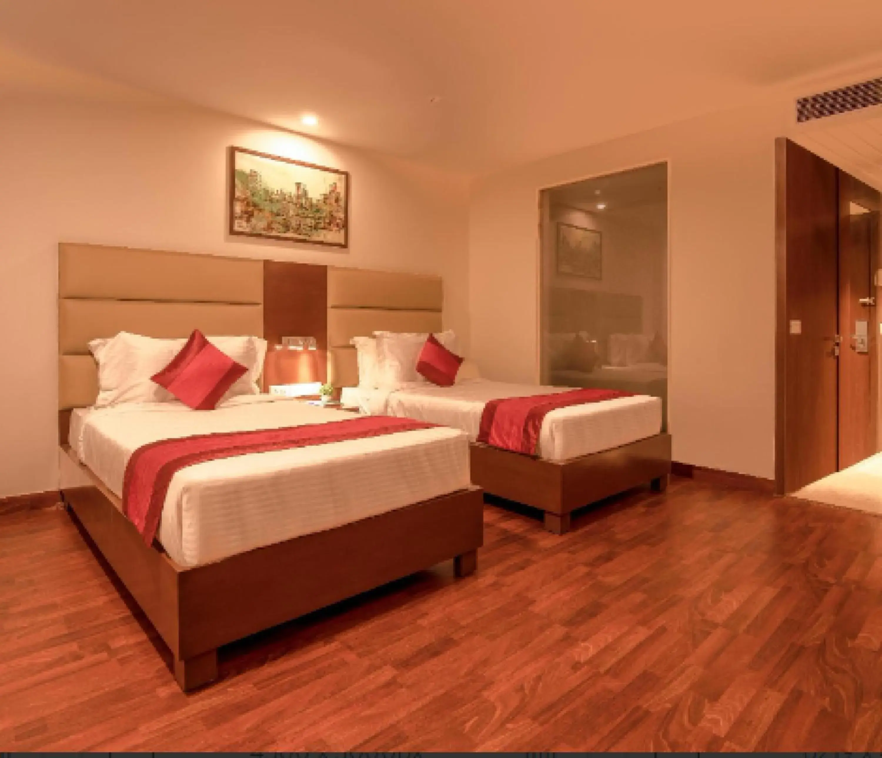Bedroom, Bed in Nio By Tarika, Sector-1, Noida