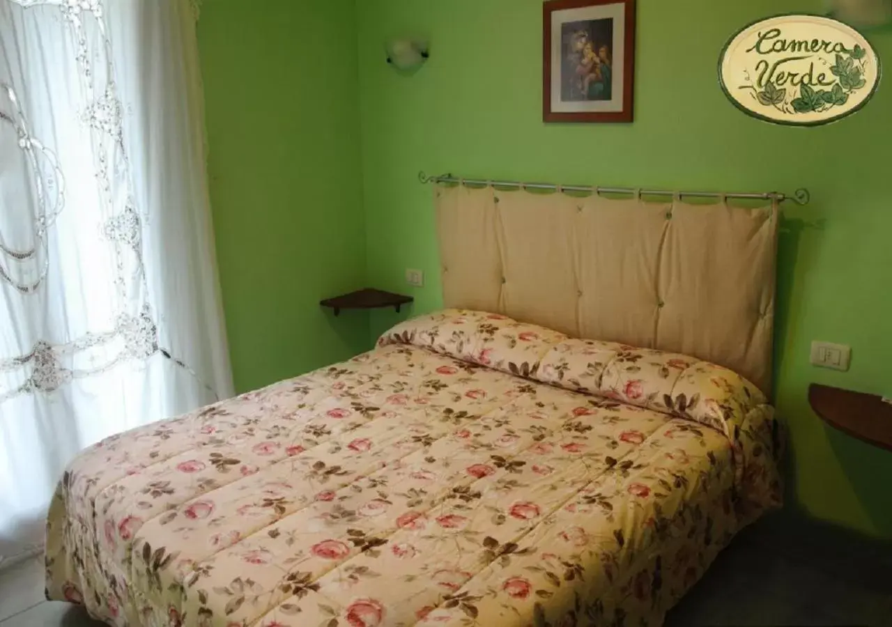 Bedroom, Bed in Bed and Breakfast Verde Azzurro