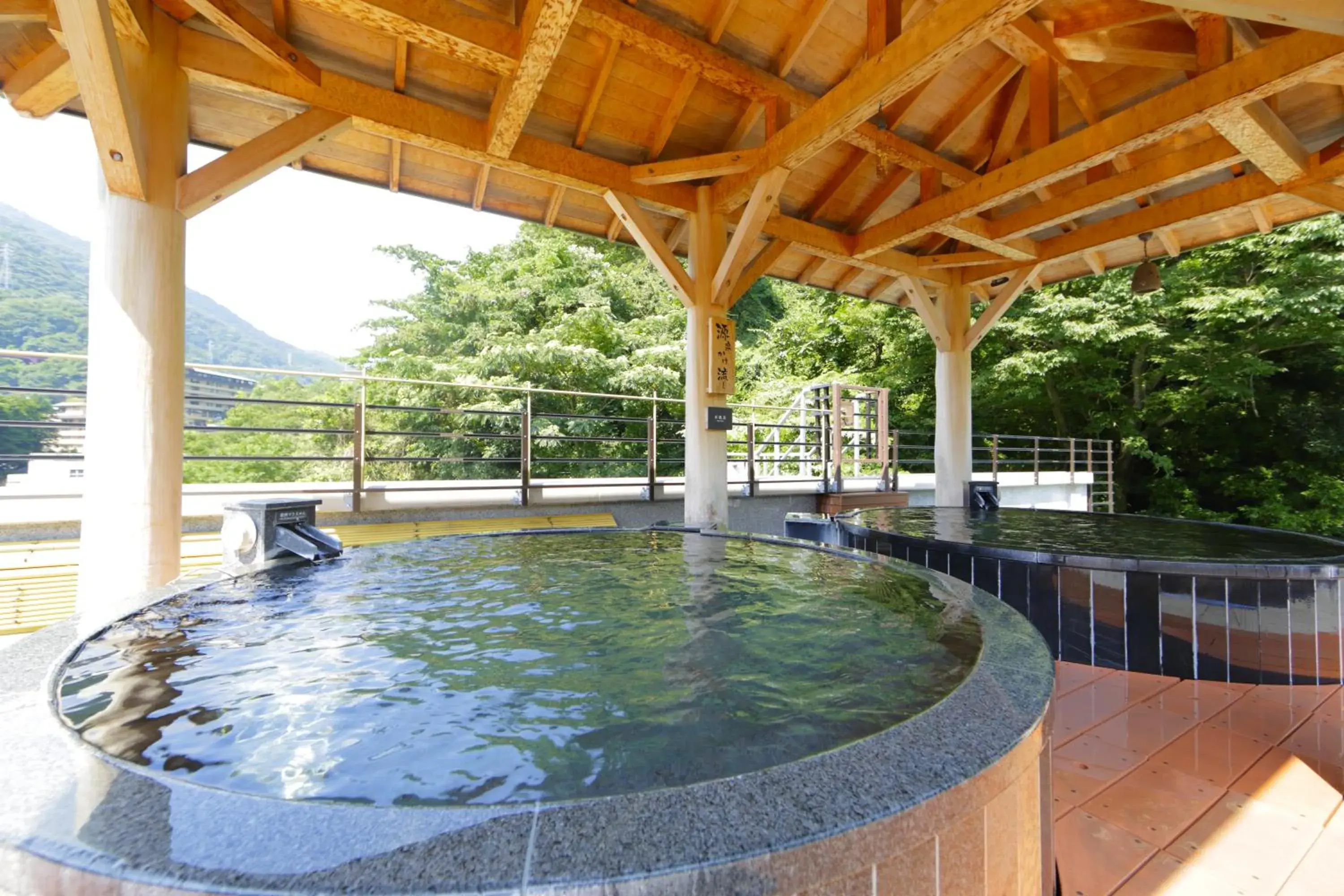 Swimming Pool in Hakone Tenseien Hotel