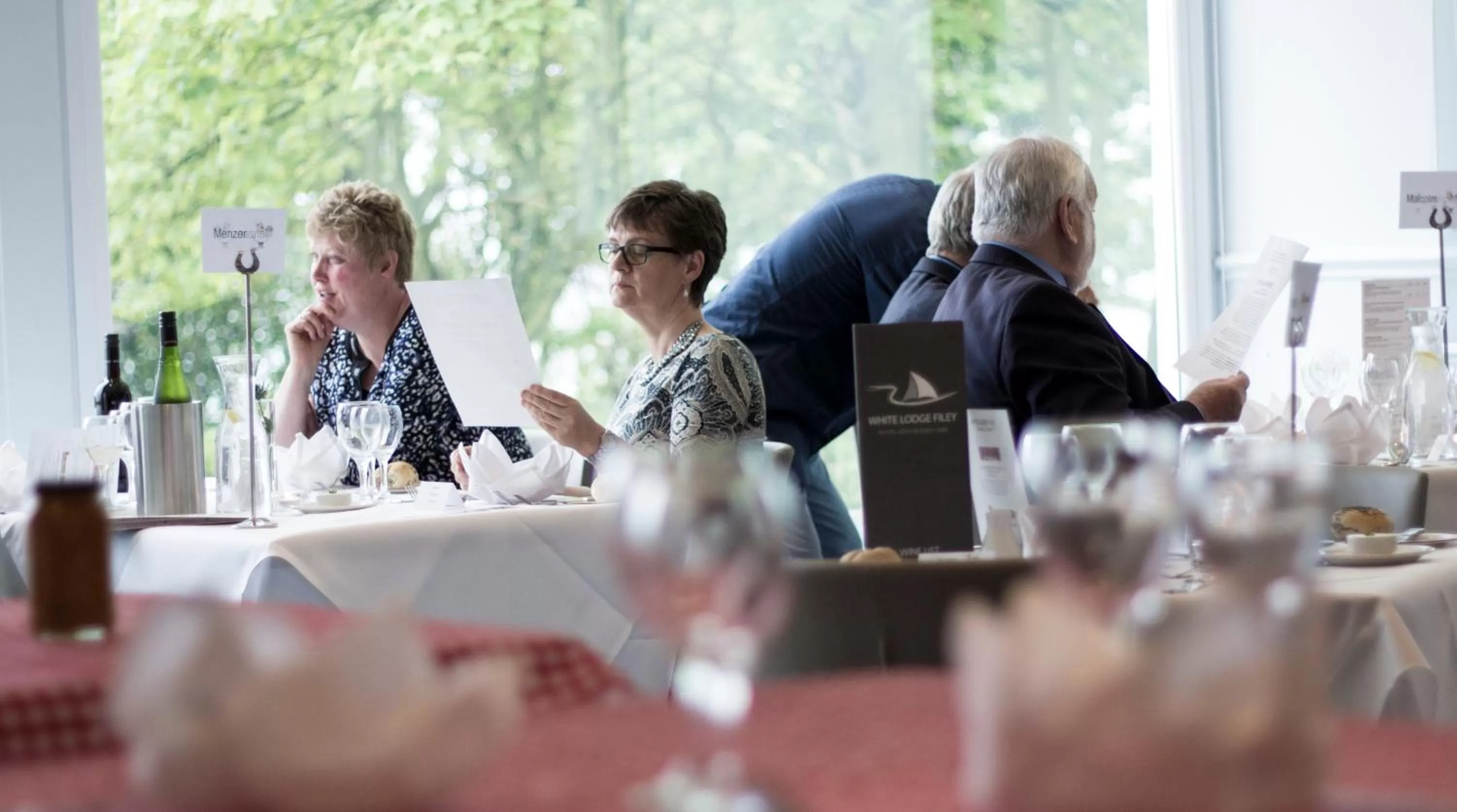 Dining area, Banquet Facilities in The White Lodge Hotel