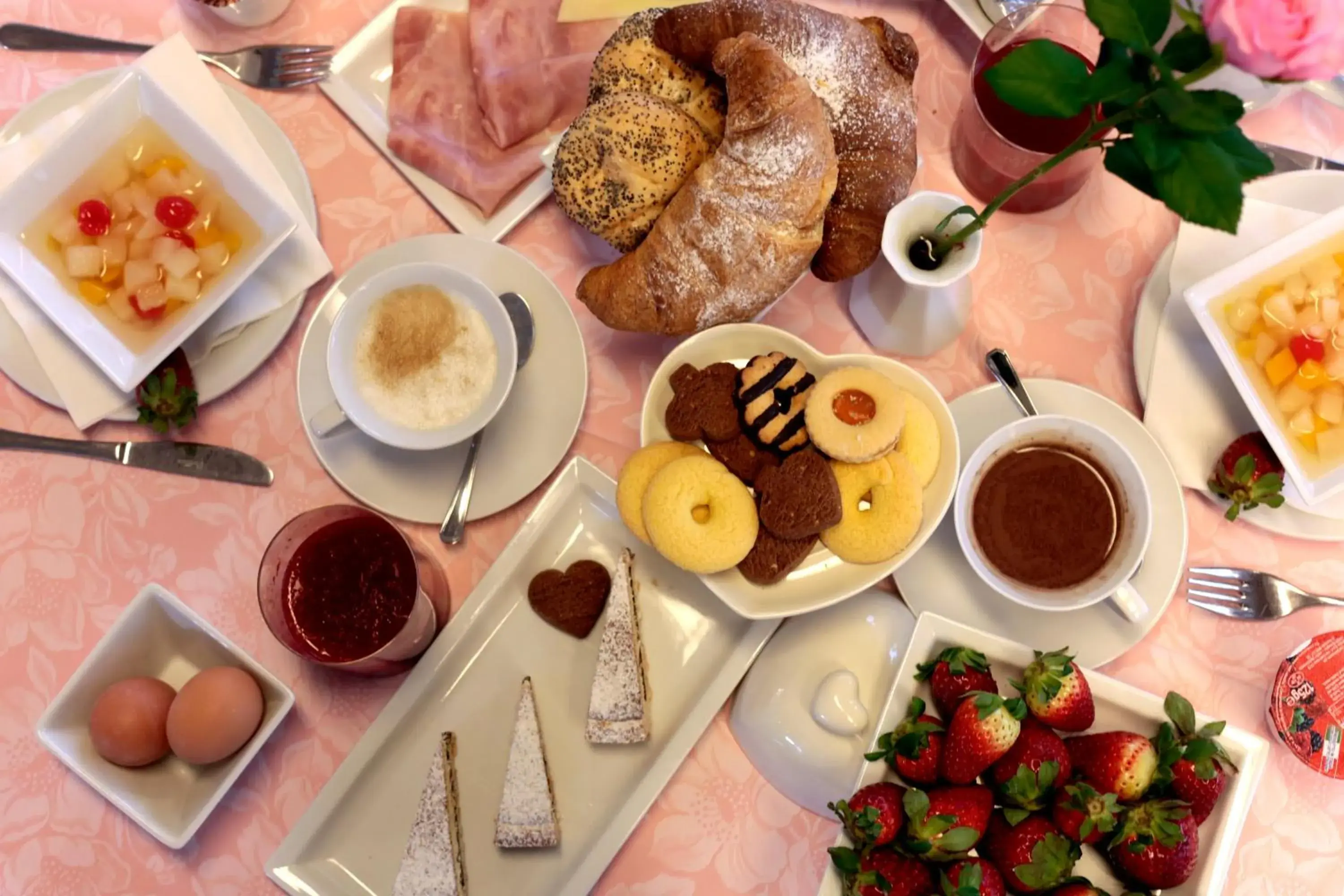 Food and drinks, Breakfast in Hotel Cristallo