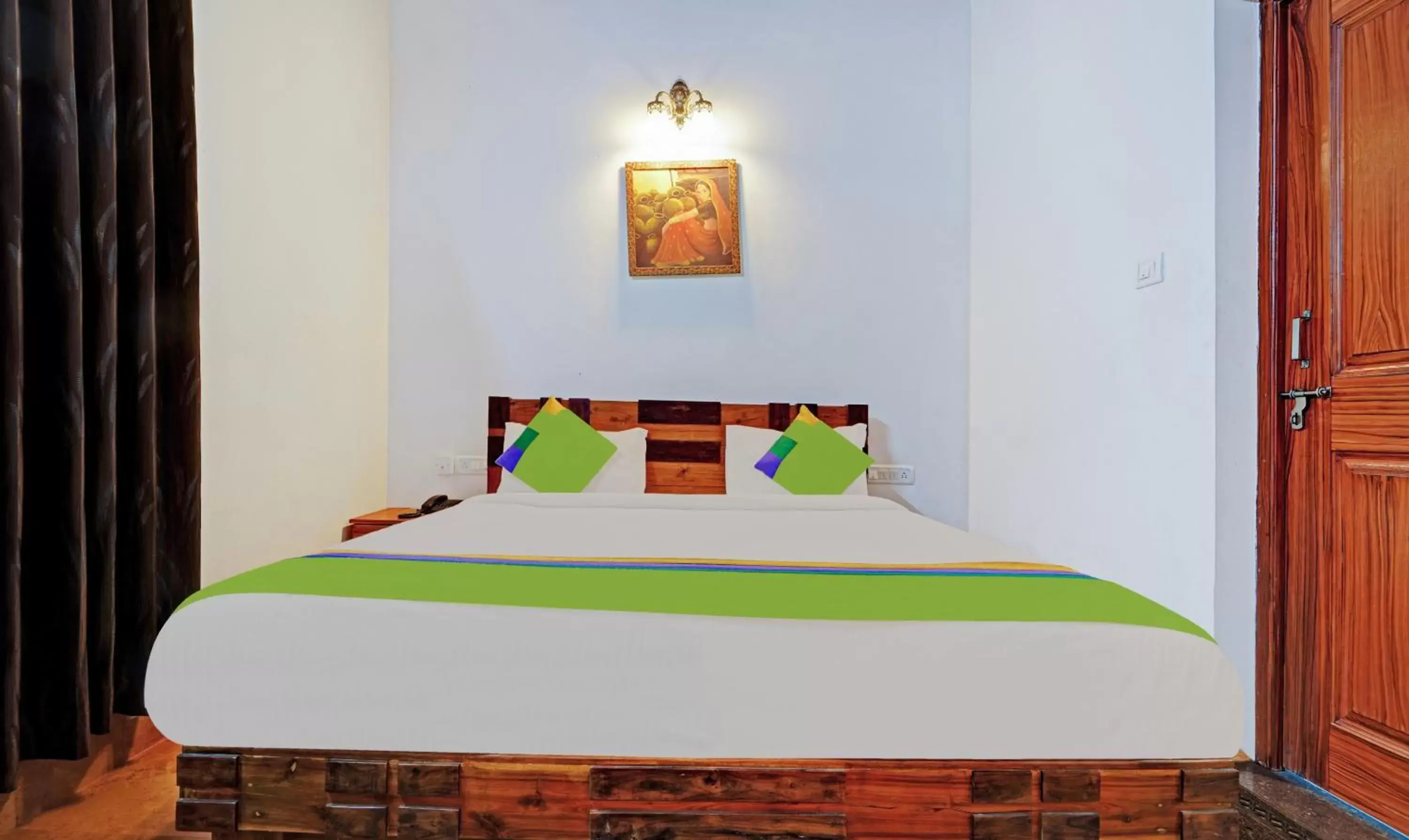 Bedroom, Bed in Treebo Alaka Rester Homestay Bedroom, Bed in Treebo Alaka Rester Homestay
