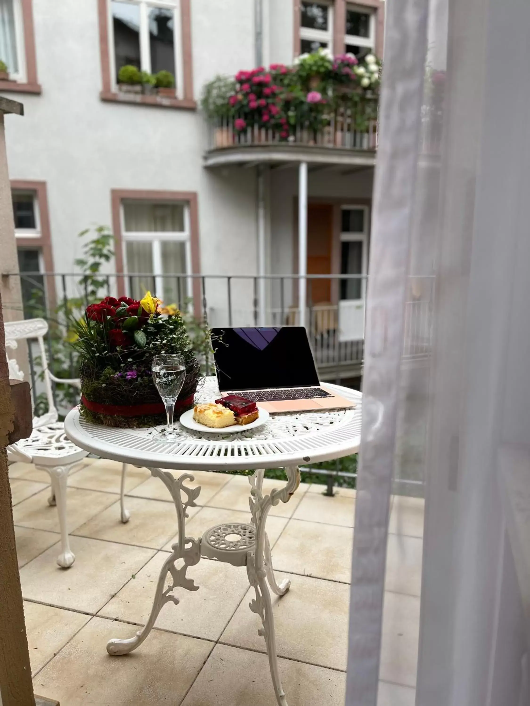 Balcony/Terrace in Hotel Palmenhof