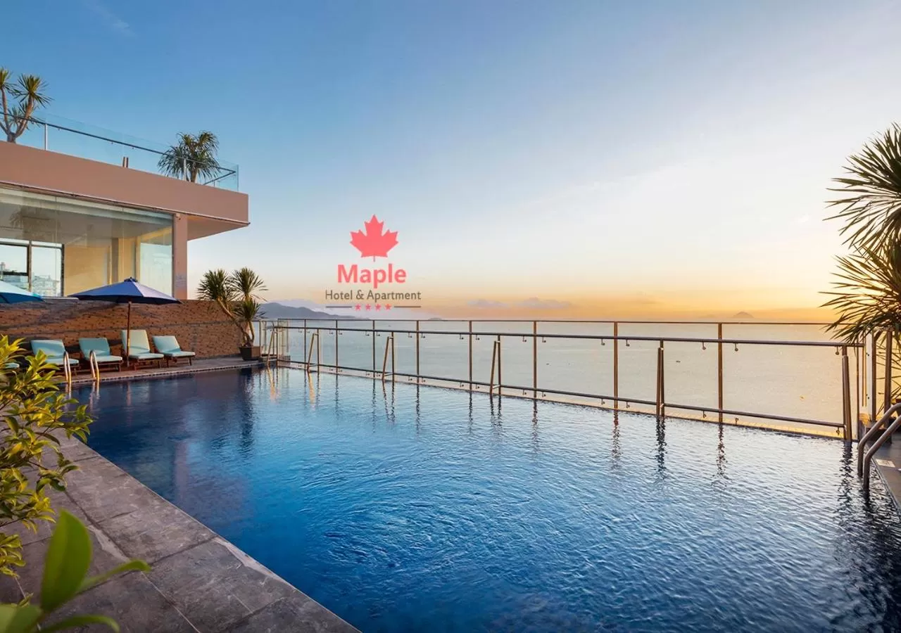 Swimming pool in Maple Hotel & Apartment