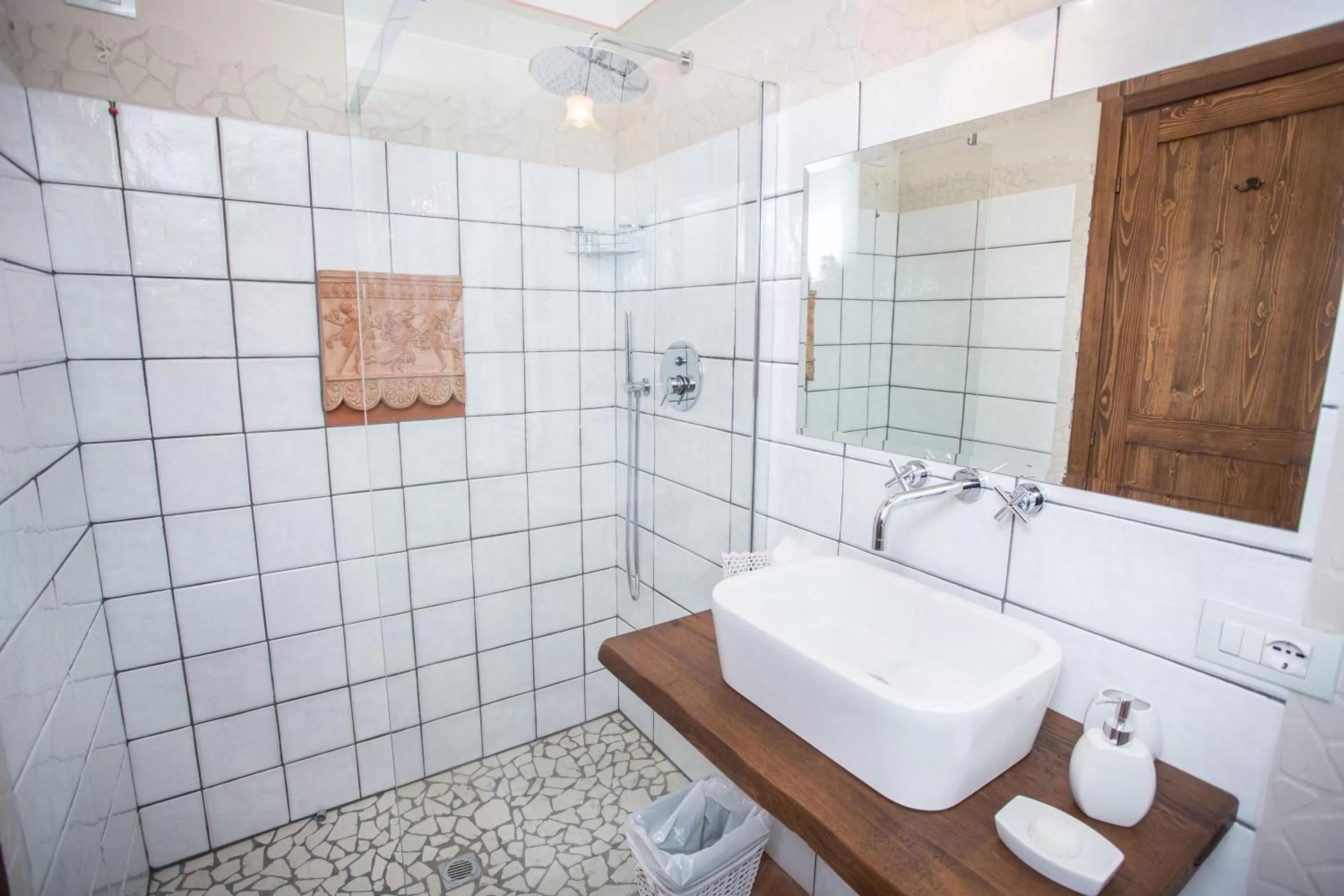 Shower in Locanda Antico Casale Cesenatico