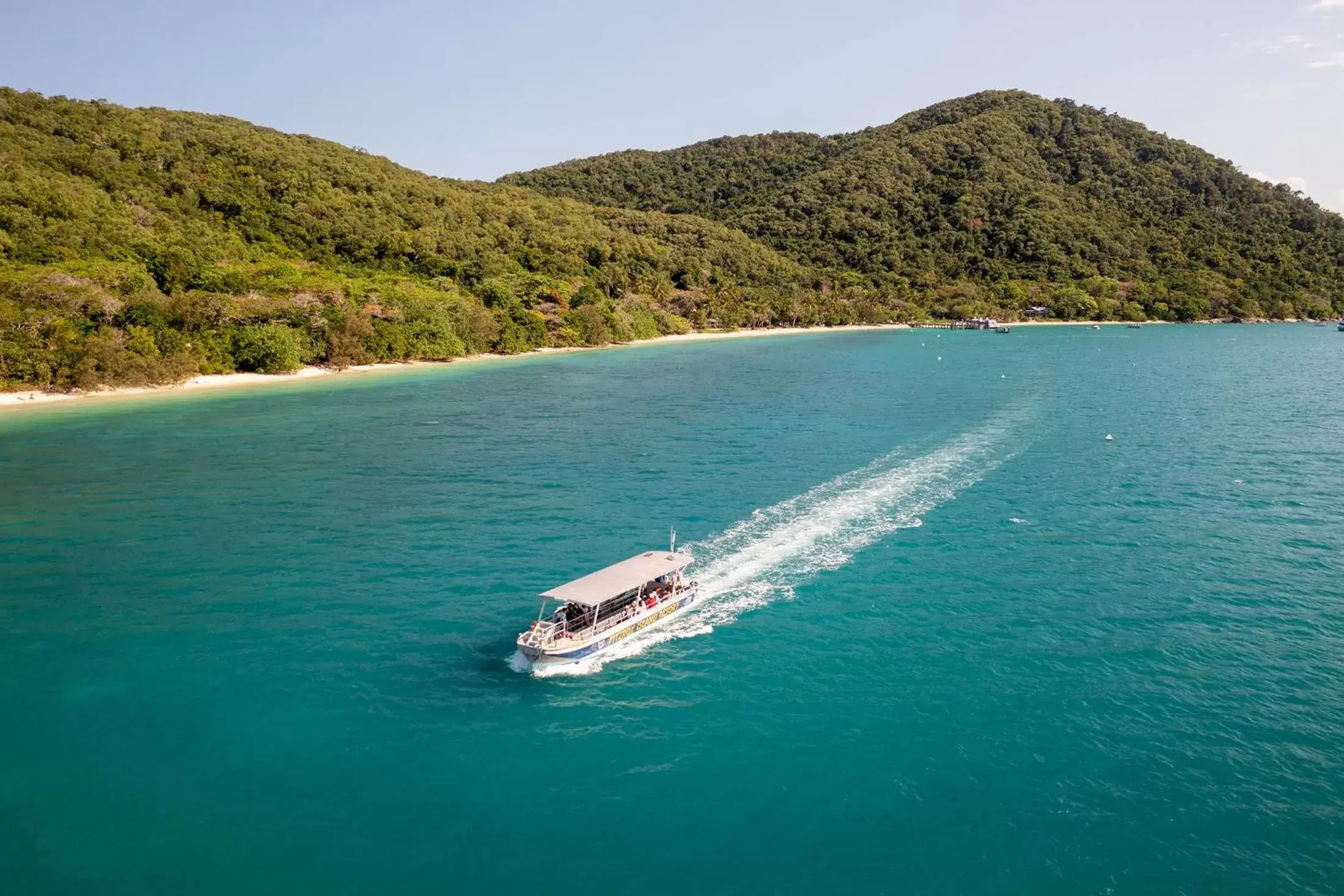 Natural landscape, Bird's-eye View in Fitzroy Island Resort