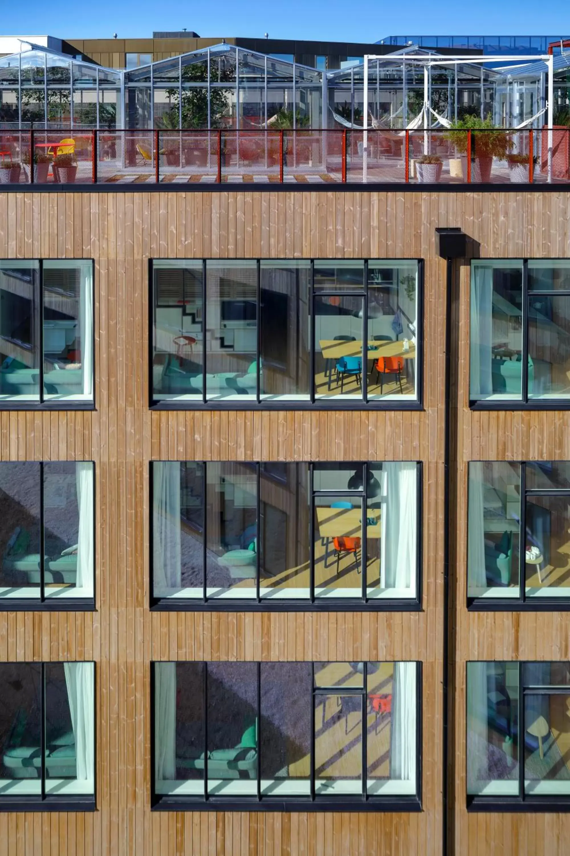 Property building in Zoku Copenhagen Property building in Zoku Copenhagen