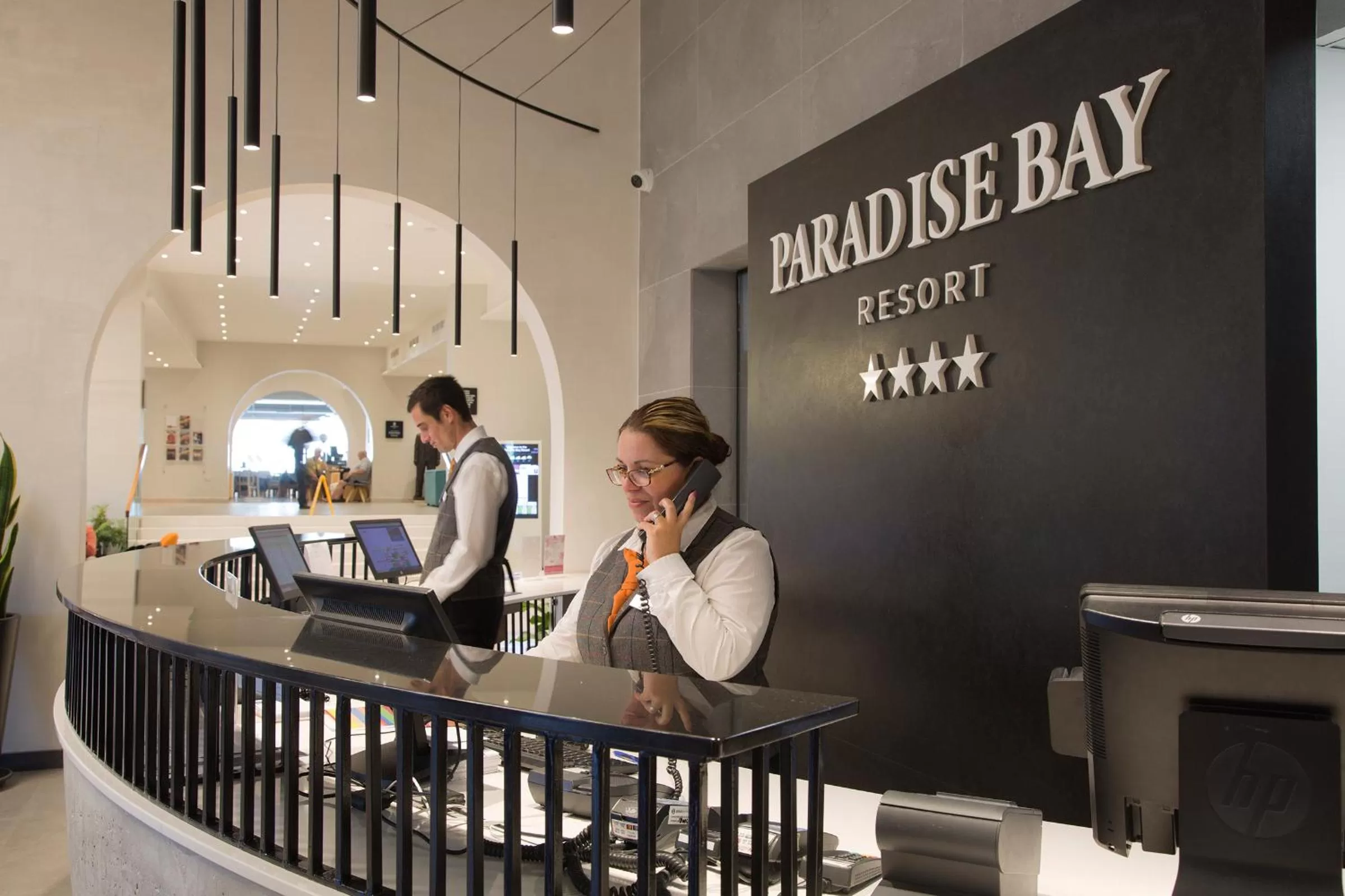 Lobby or reception in Paradise Bay Resort