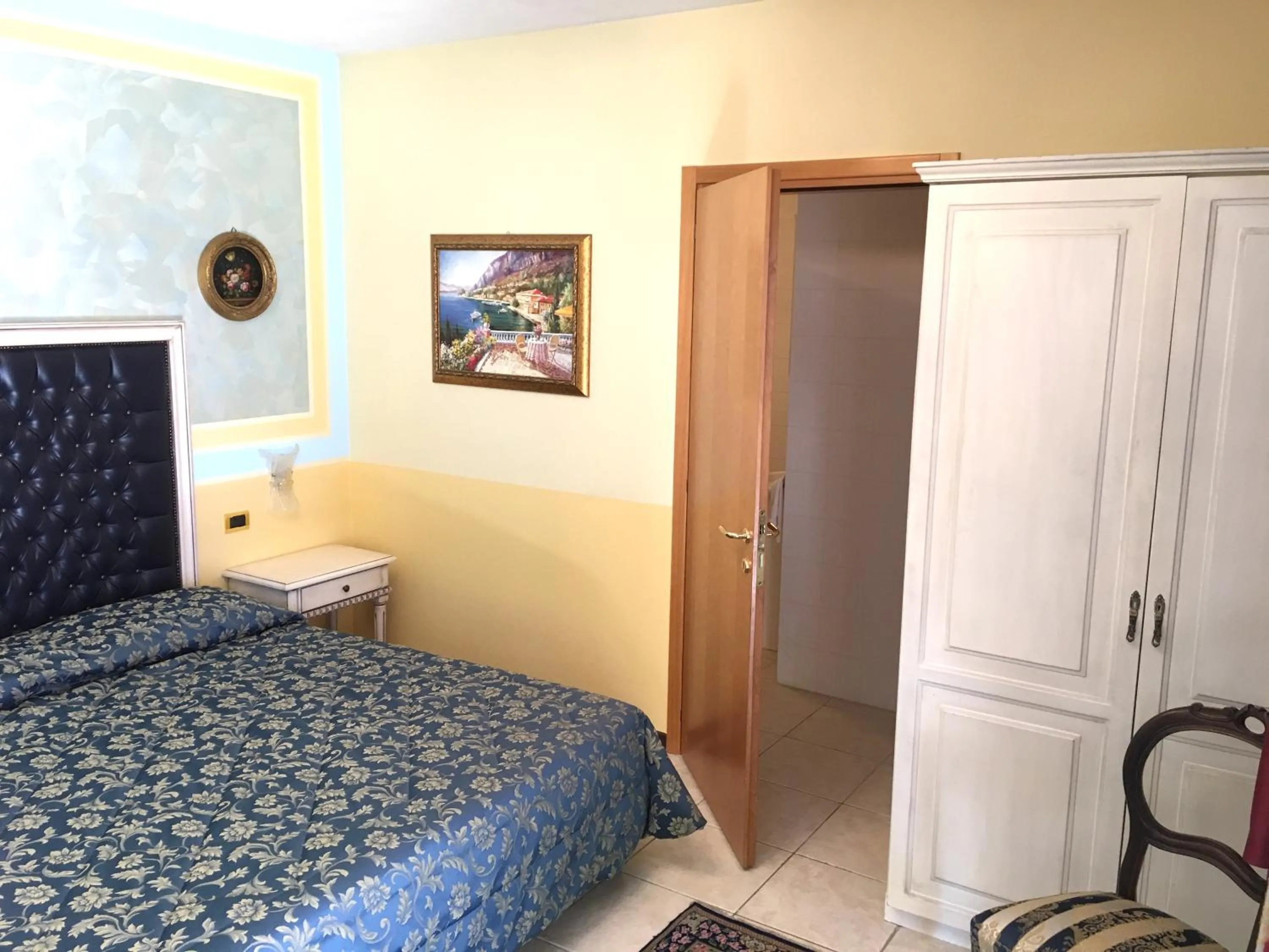 Bed in Hotel Villa Stucky