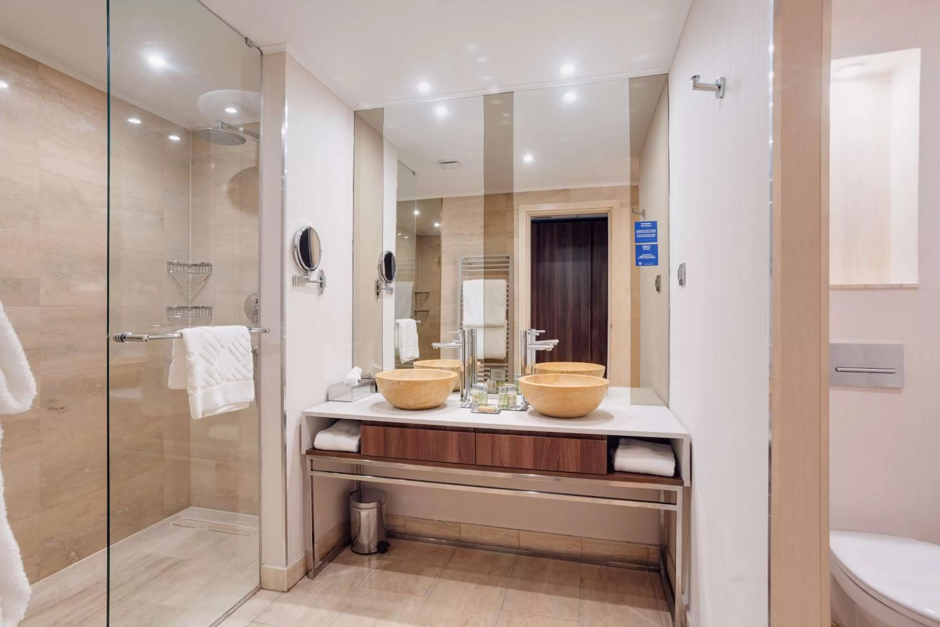 Shower in DoubleTree by Hilton Hotel Cluj - City Plaza