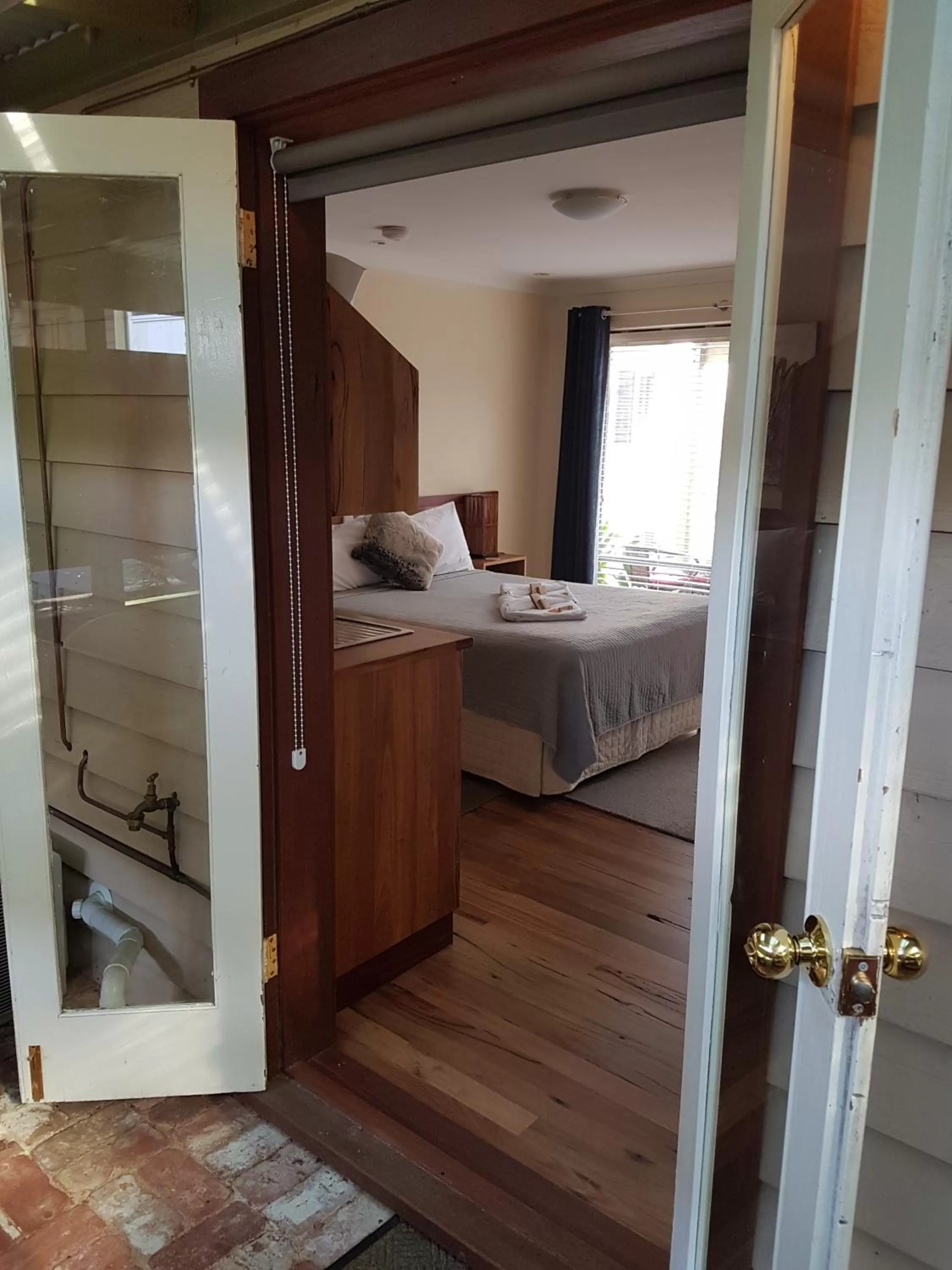 Bedroom, Bed in Adamsons Riverside Accommodation