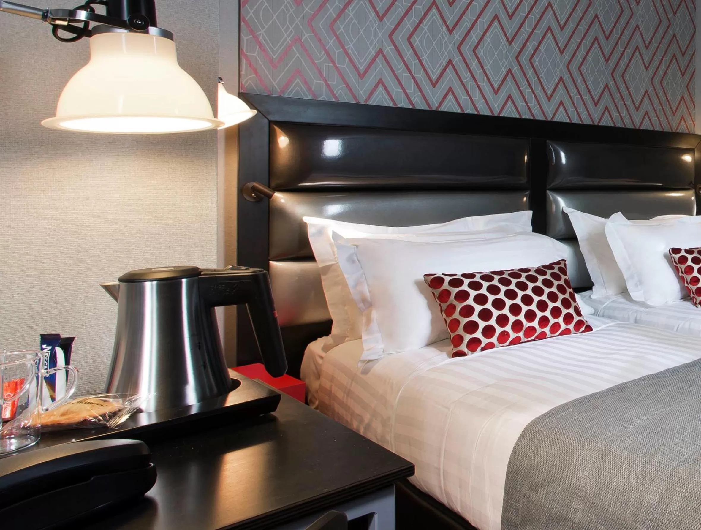 Bed in Hôtel Garance