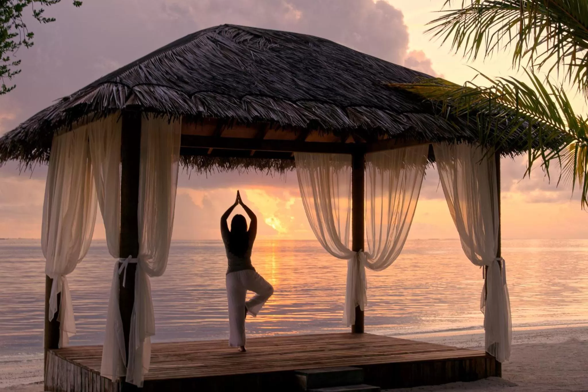 Fitness centre/facilities in Canareef Resort Maldives