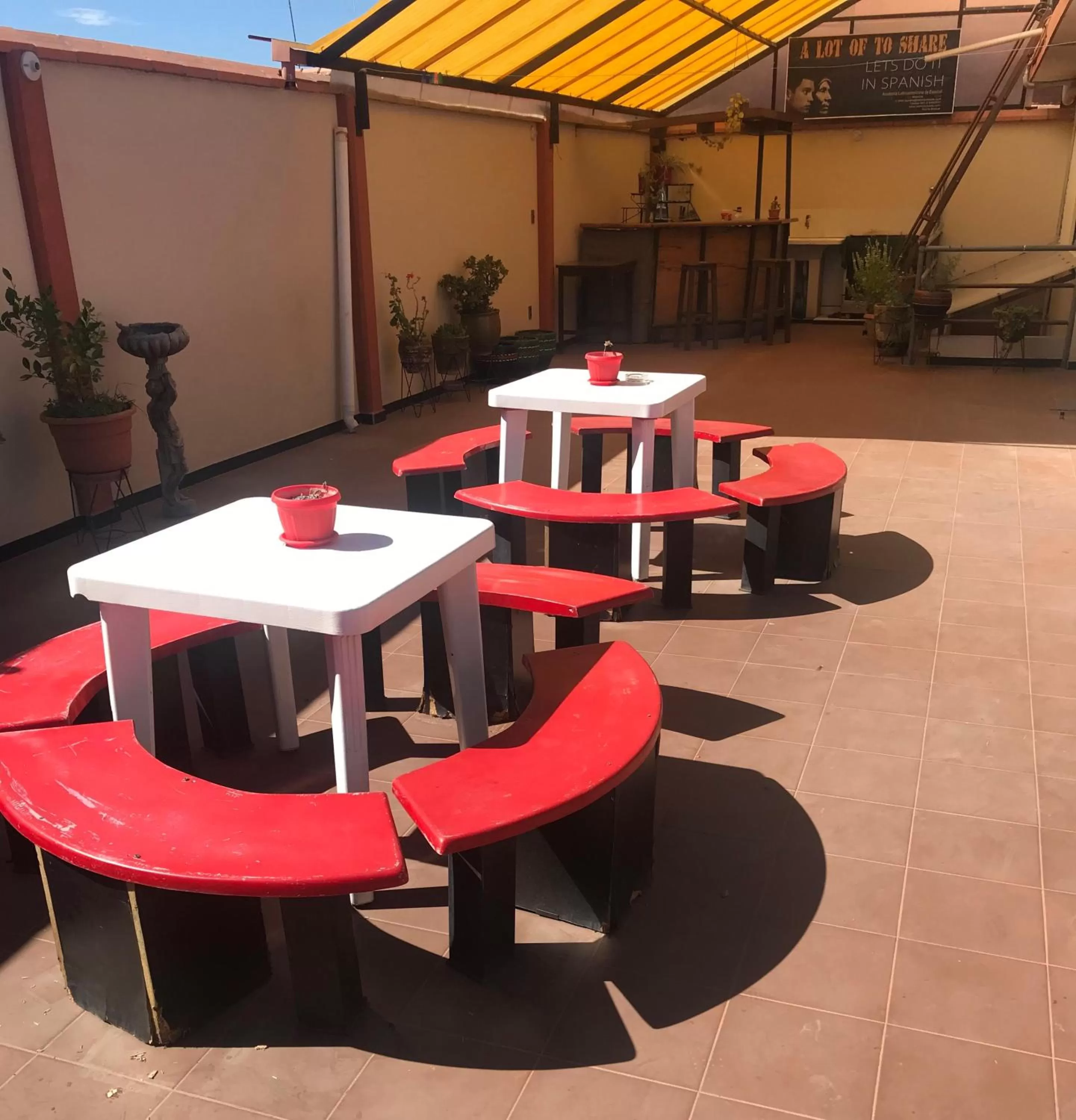 Patio in Cittadella Hostal