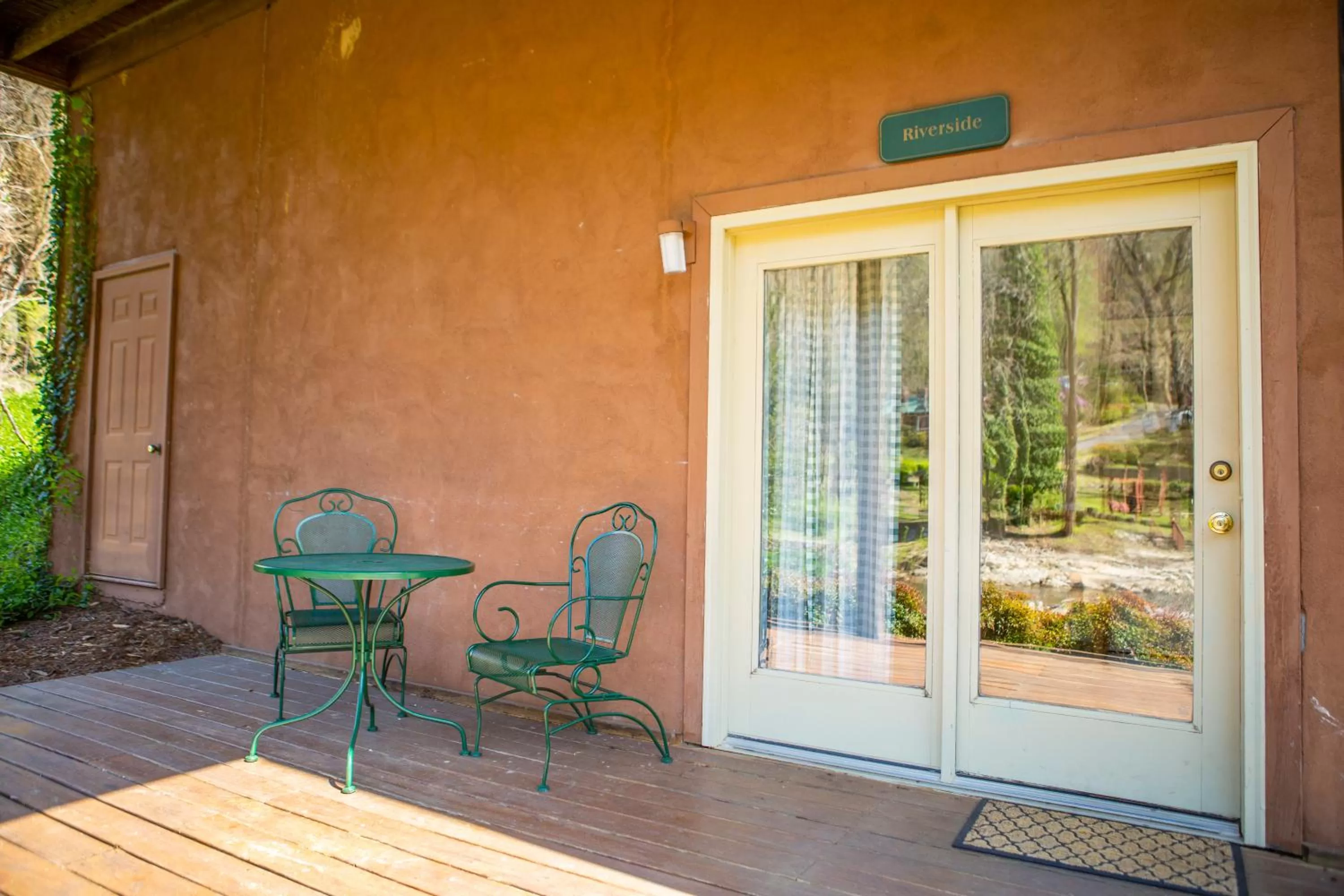 Seating area in The Chimney Rock Inn & Cottages
