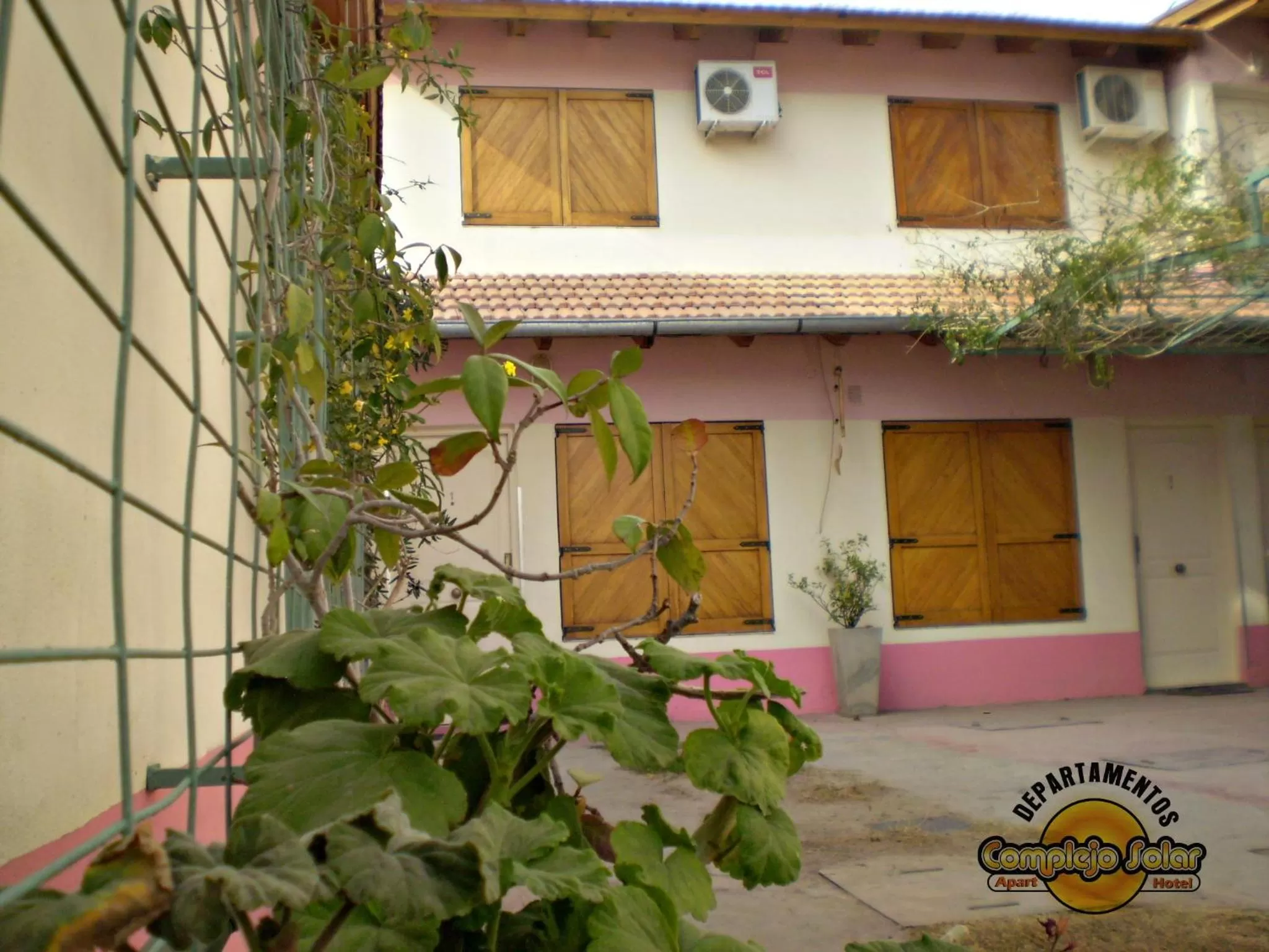 Decorative detail in Complejo Solar Apart