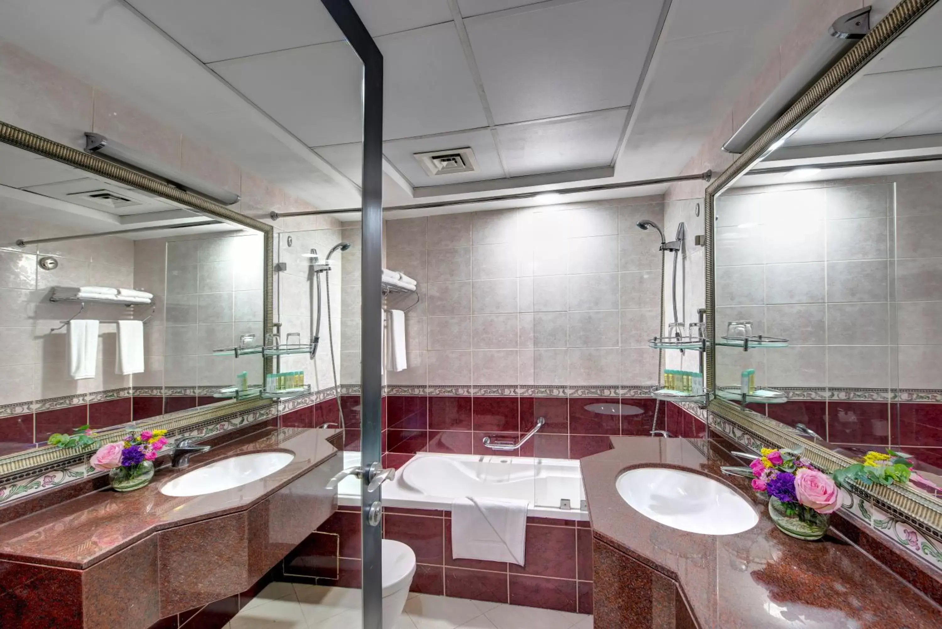 Shower, Bathroom in Howard Johnson Plaza by Wyndham Dubai Deira