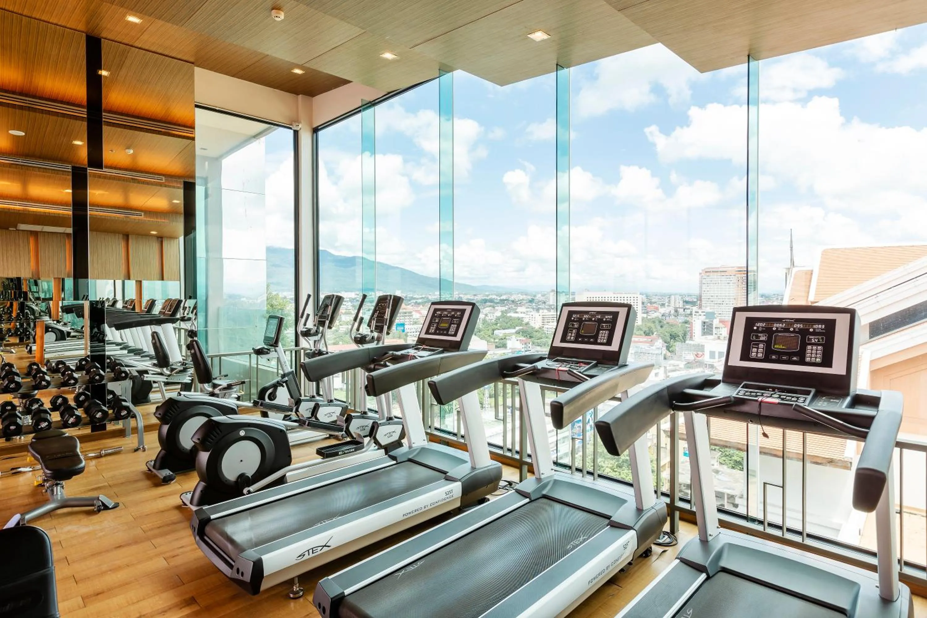 Fitness centre/facilities in Anta Residence ''Self-sevice apartment''
