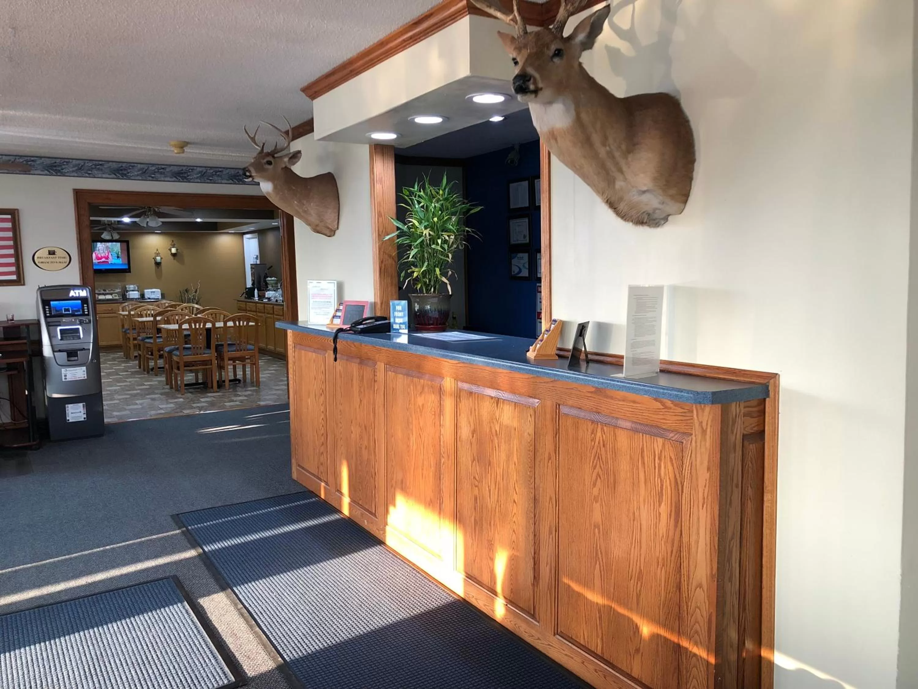 Lobby or reception in Amber Inn