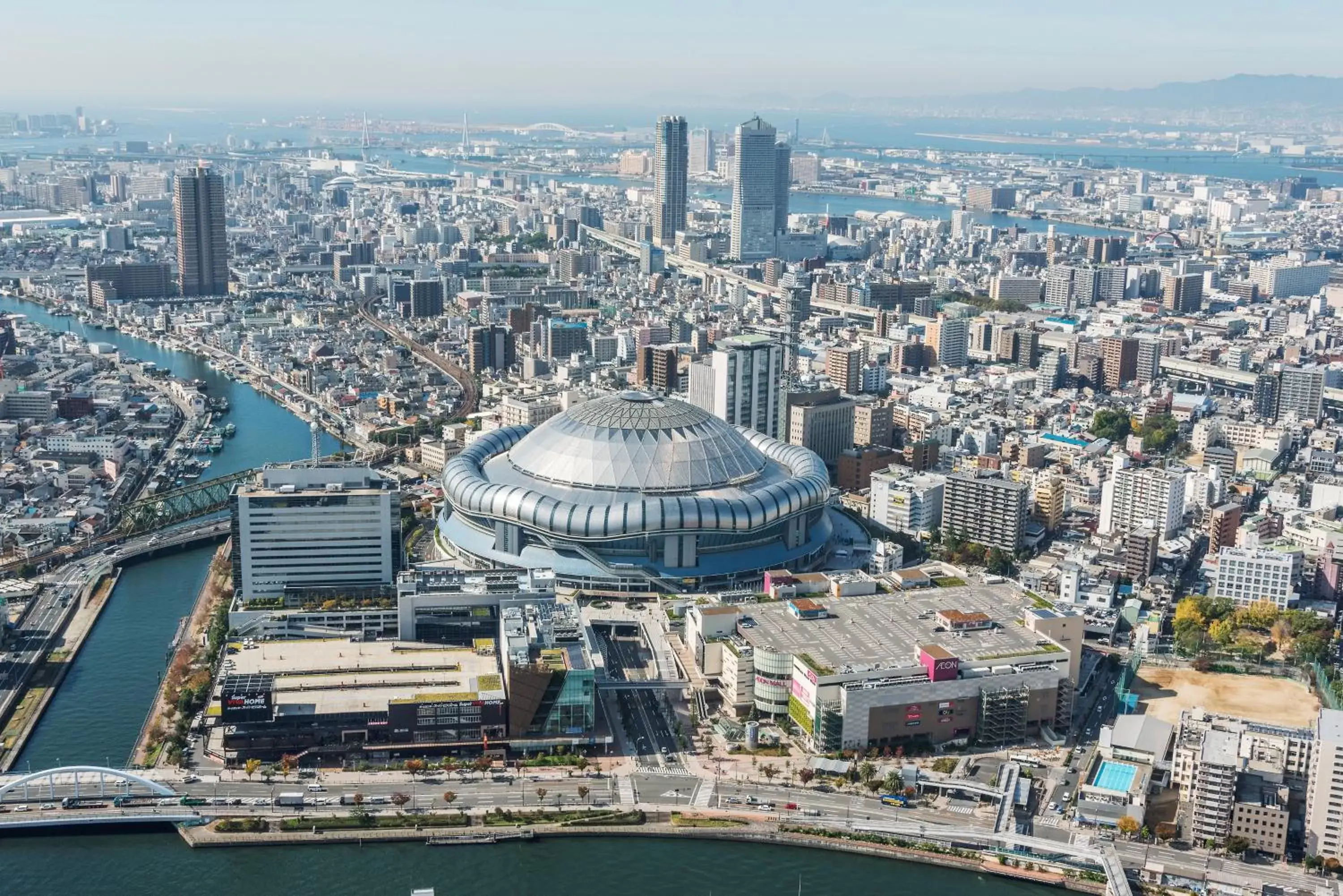 Nearby landmark, Bird's-eye View in Sotetsu Fresa Inn Osaka Namba