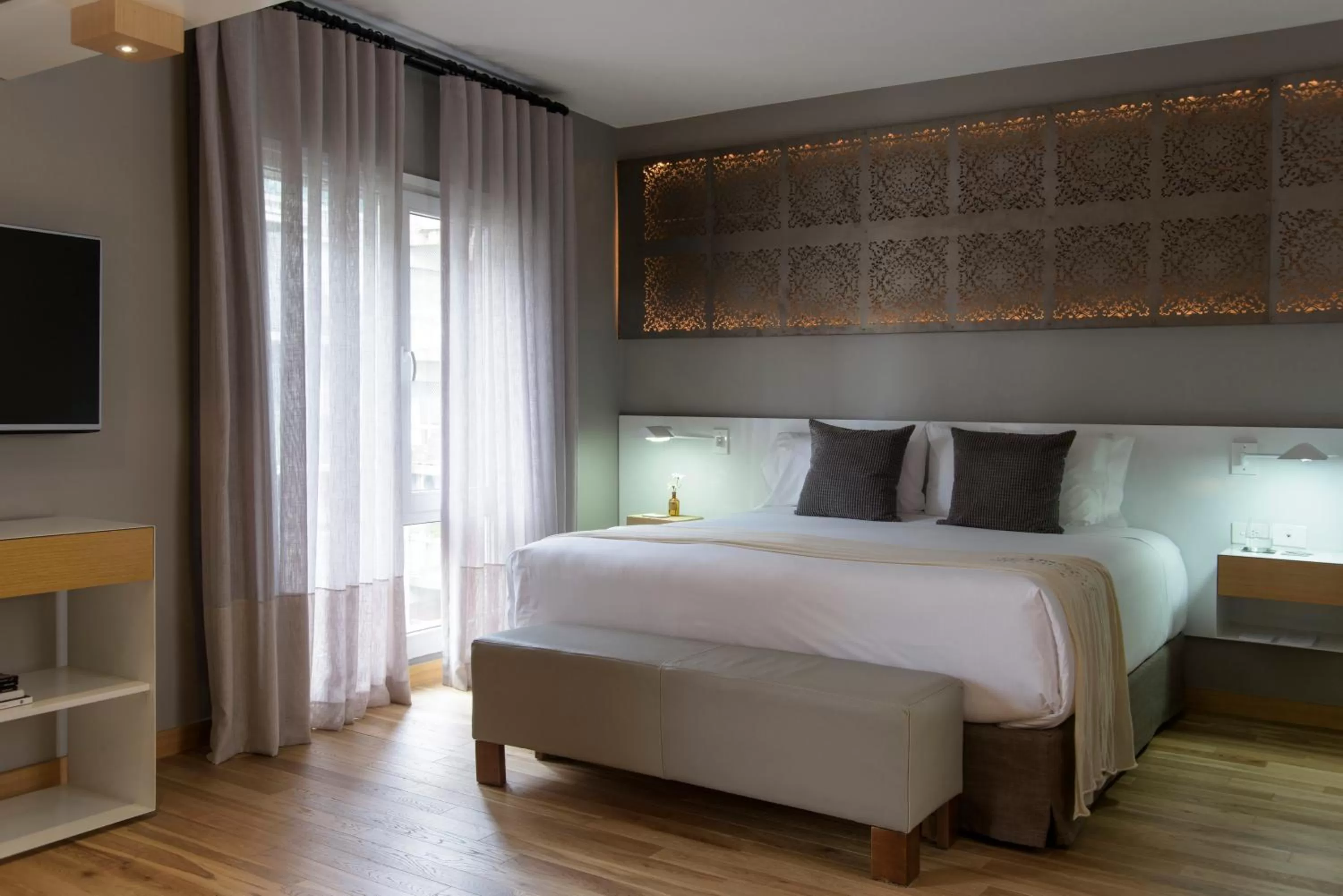 Bedroom, Bed in Hotel Arenales