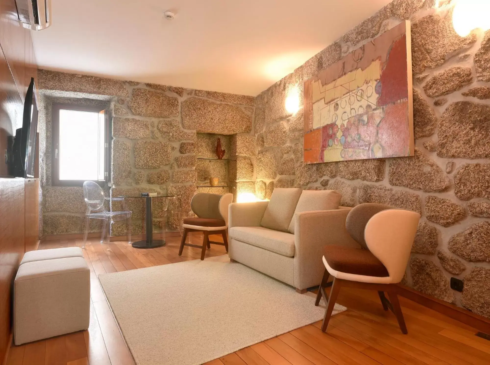 Bedroom, Seating Area in Casas Da Lapa, Nature & Spa Hotel