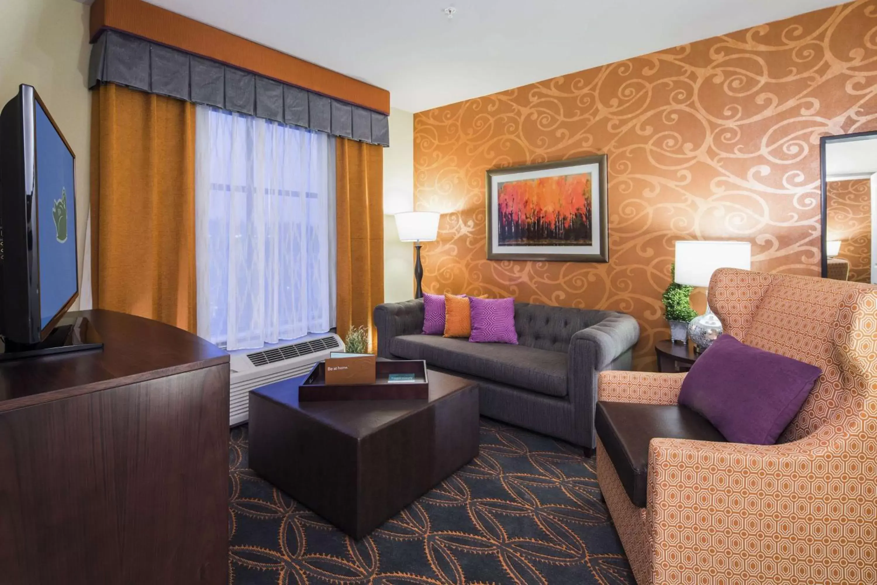 Living room, Seating Area in Homewood Suites by Hilton Seattle/Lynnwood