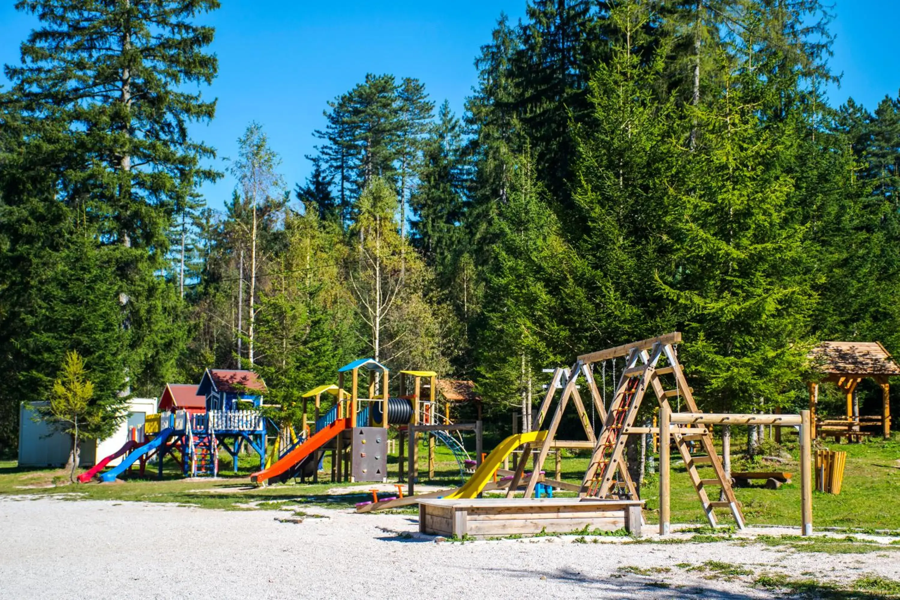 Children play ground, Children's Play Area in Pino Nature Hotel