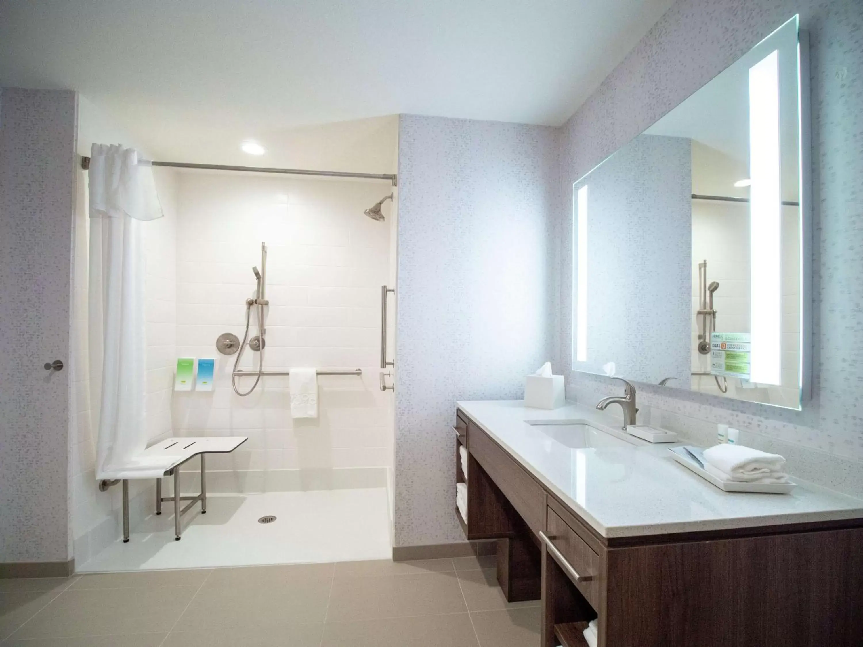 Bathroom in Home2 Suites By Hilton Oklahoma City Nw Expressway