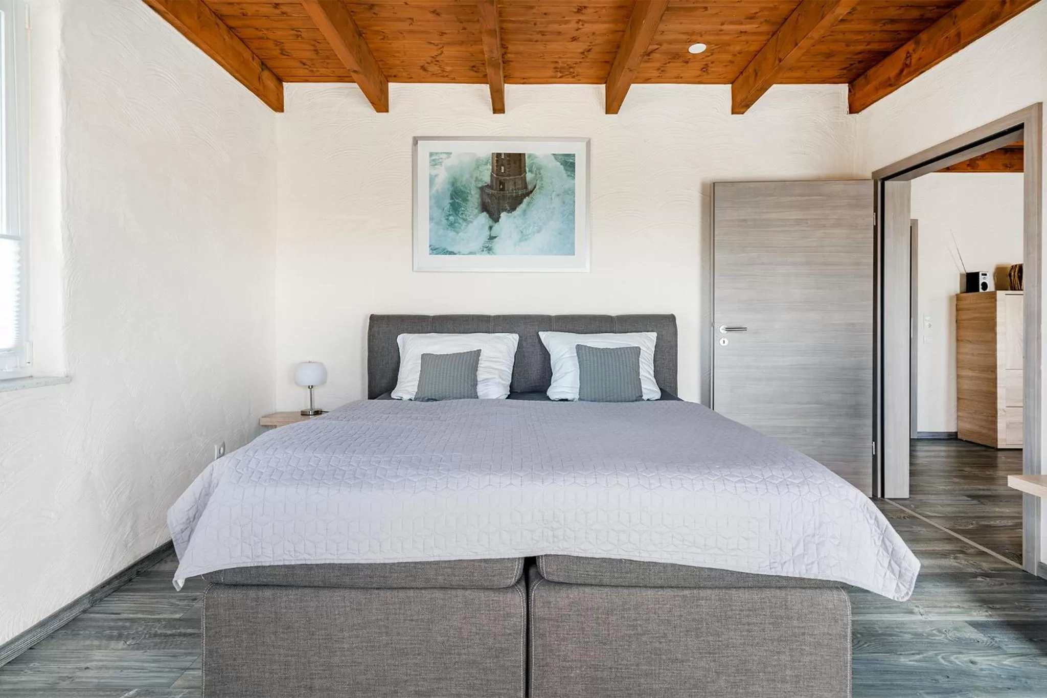 Bed in Villa Moorstern am Badesee Tannenhausen