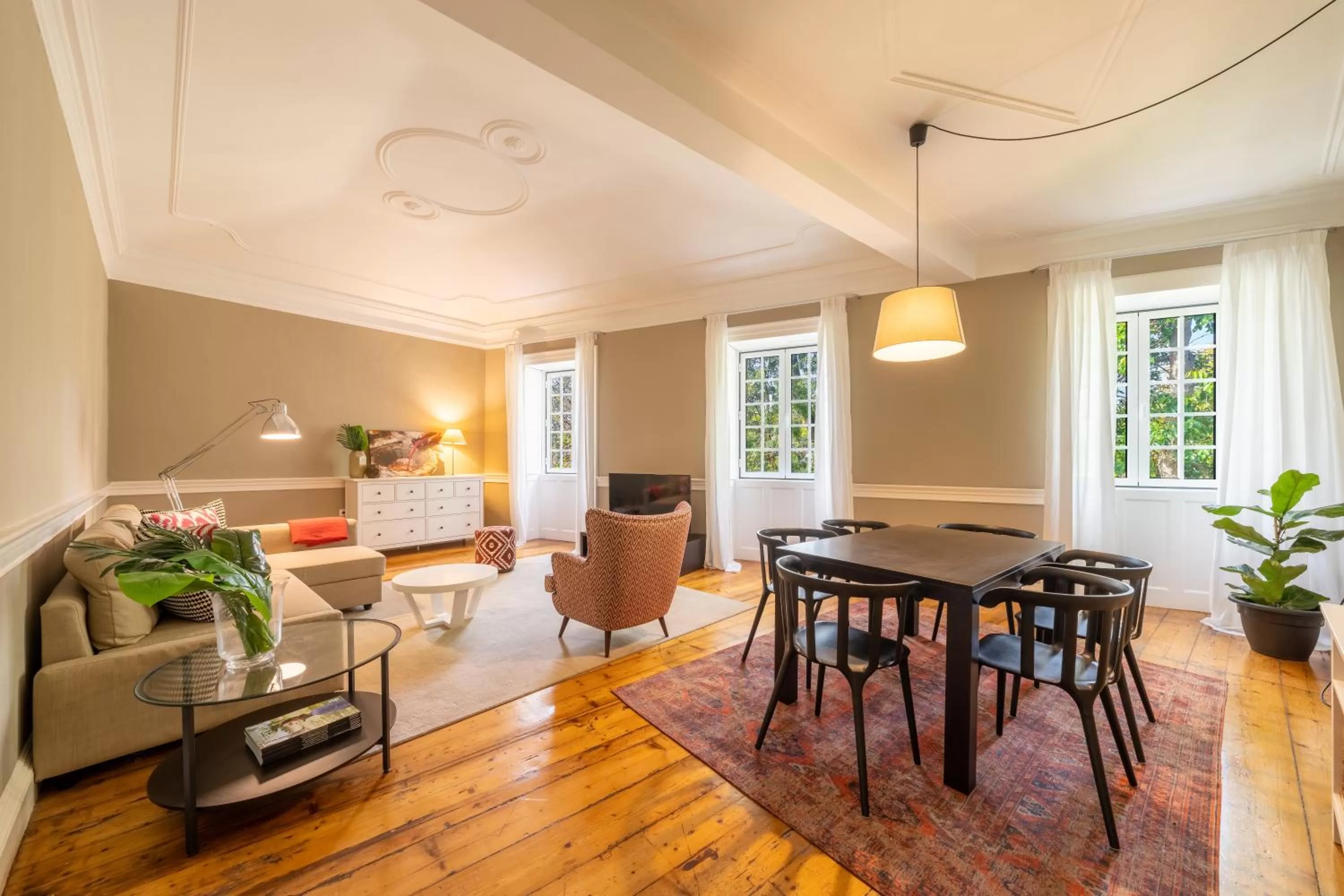 Living room in The Wine Lodges by An Island Apart