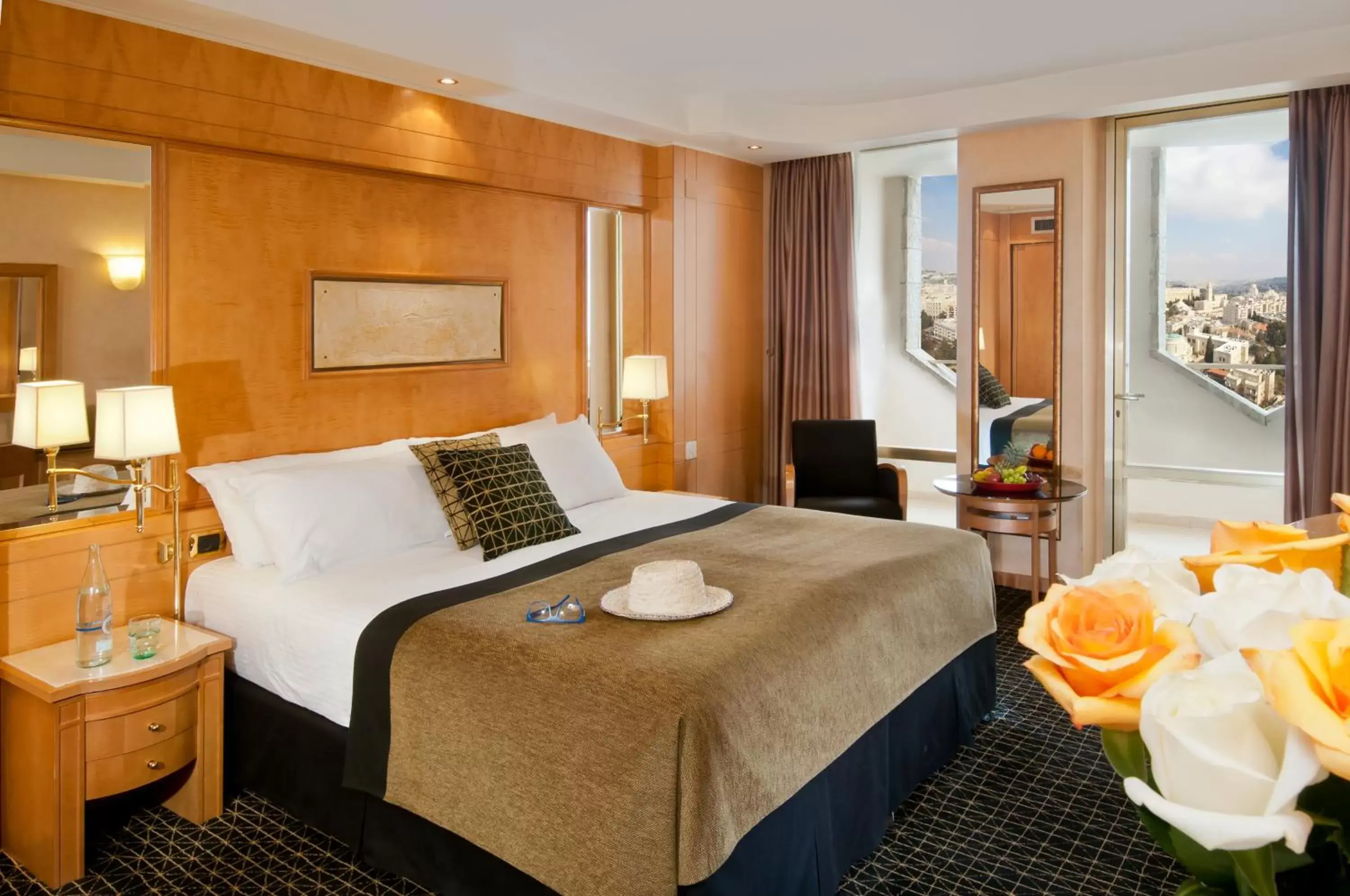 Executive Room with Balcony and Old City View (2 Adults + 1 Child) in Leonardo Plaza Hotel Jerusalem Executive Room with Balcony and Old City View (2 Adults + 1 Child) in Leonardo Plaza Hotel Jerusalem