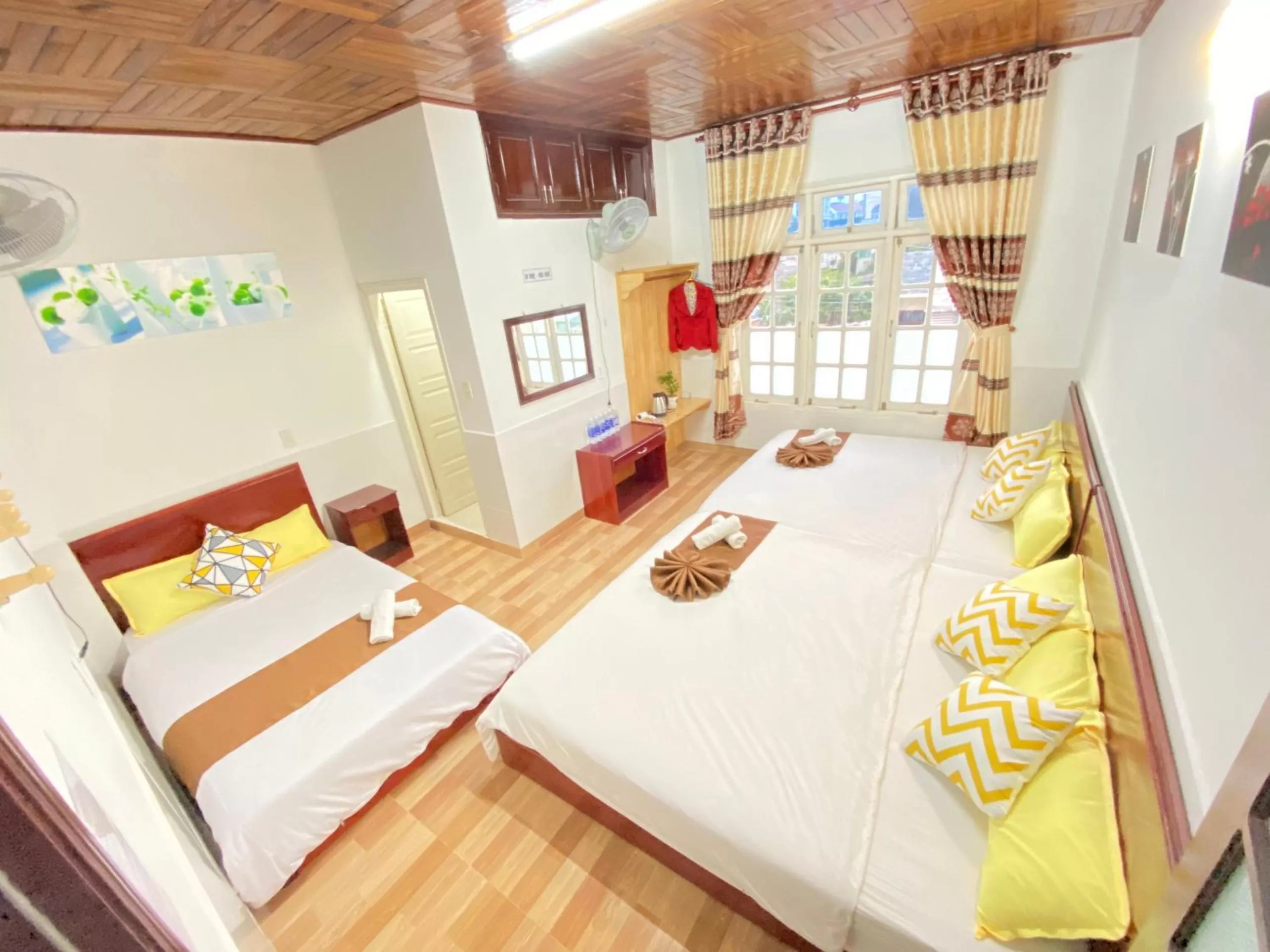 Bed in Tam An Homestay