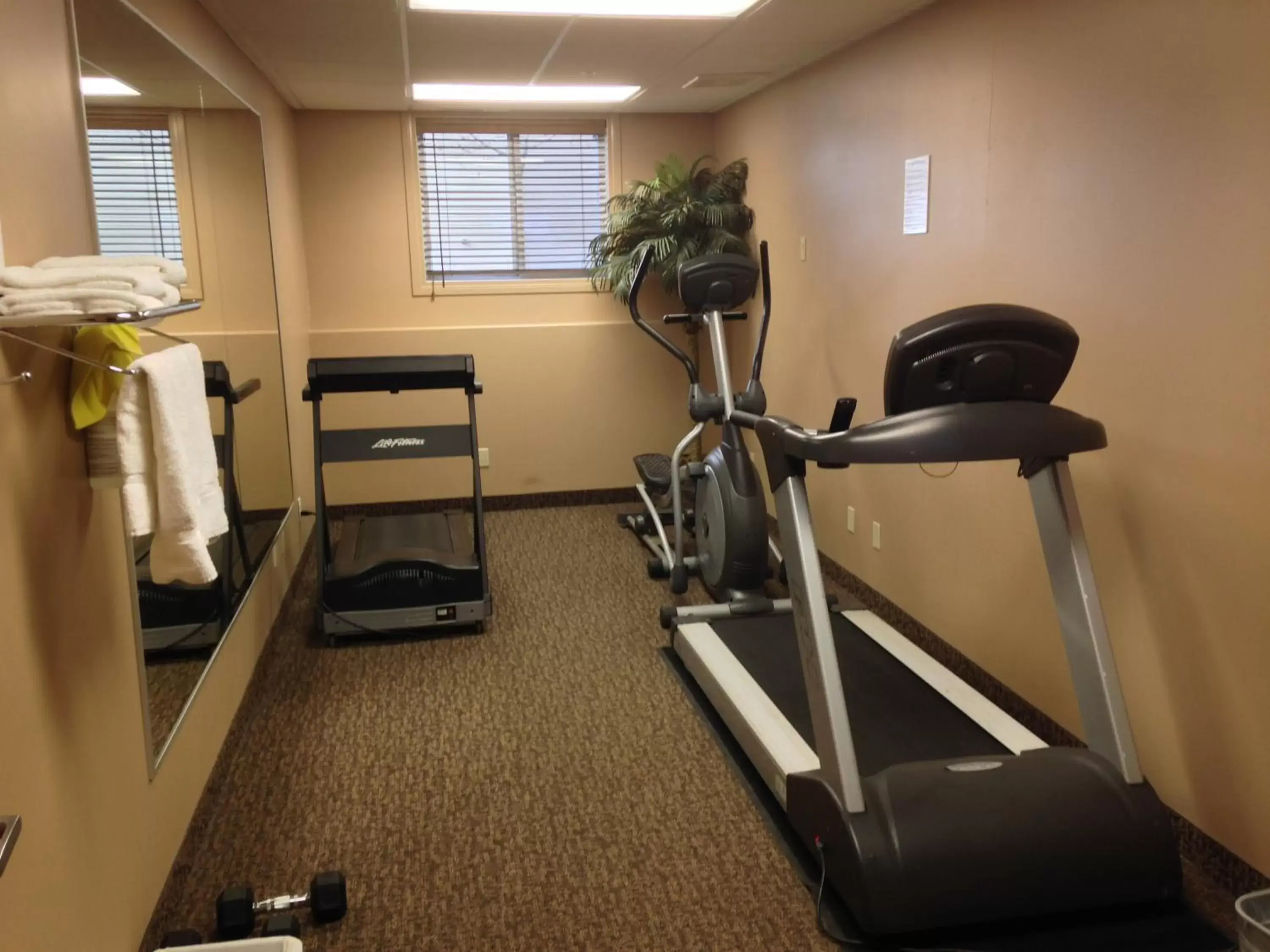 Fitness centre/facilities, Fitness Center/Facilities in Franklin Suite Hotel