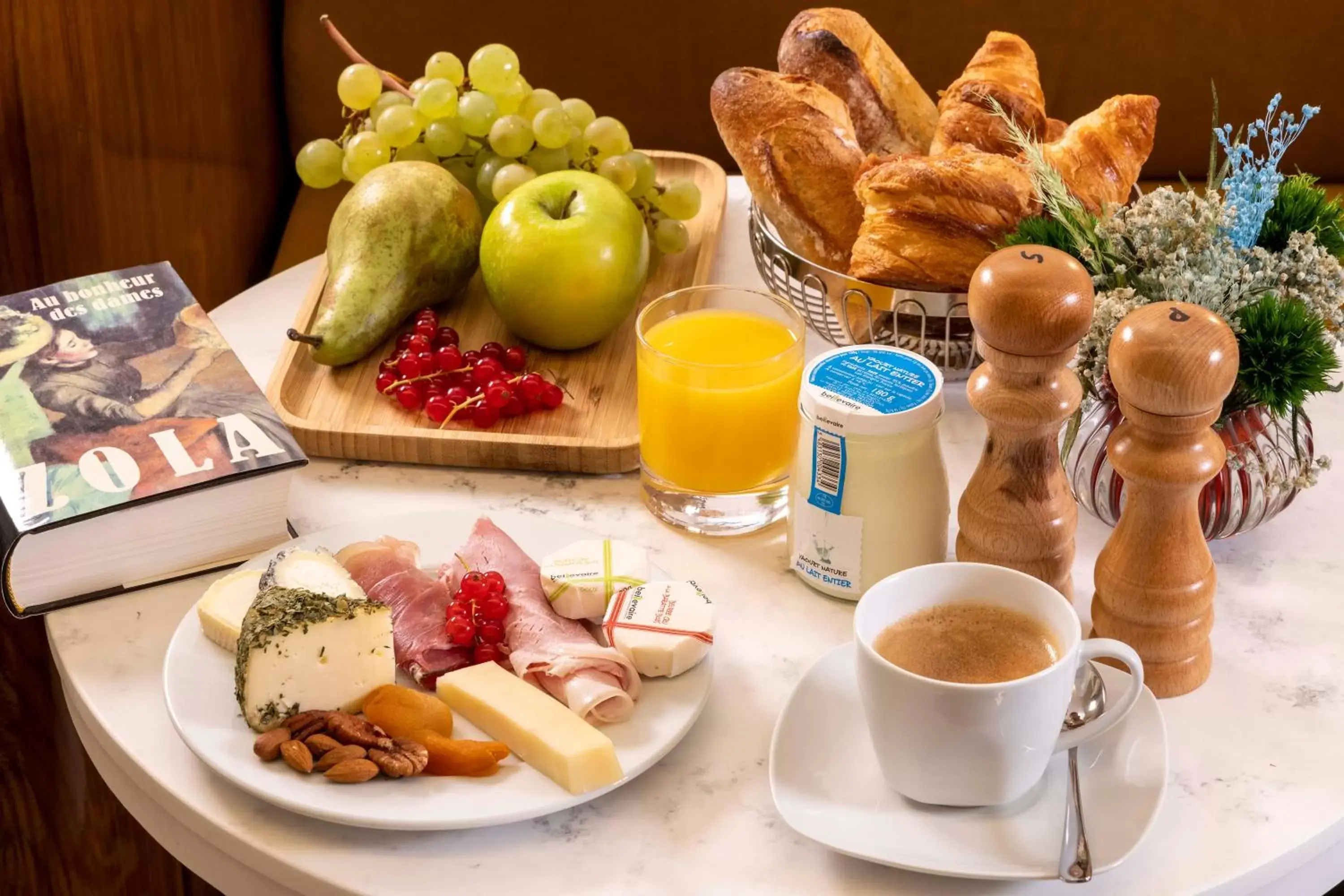Food and drinks, Breakfast in Hotel Sleeping Belle