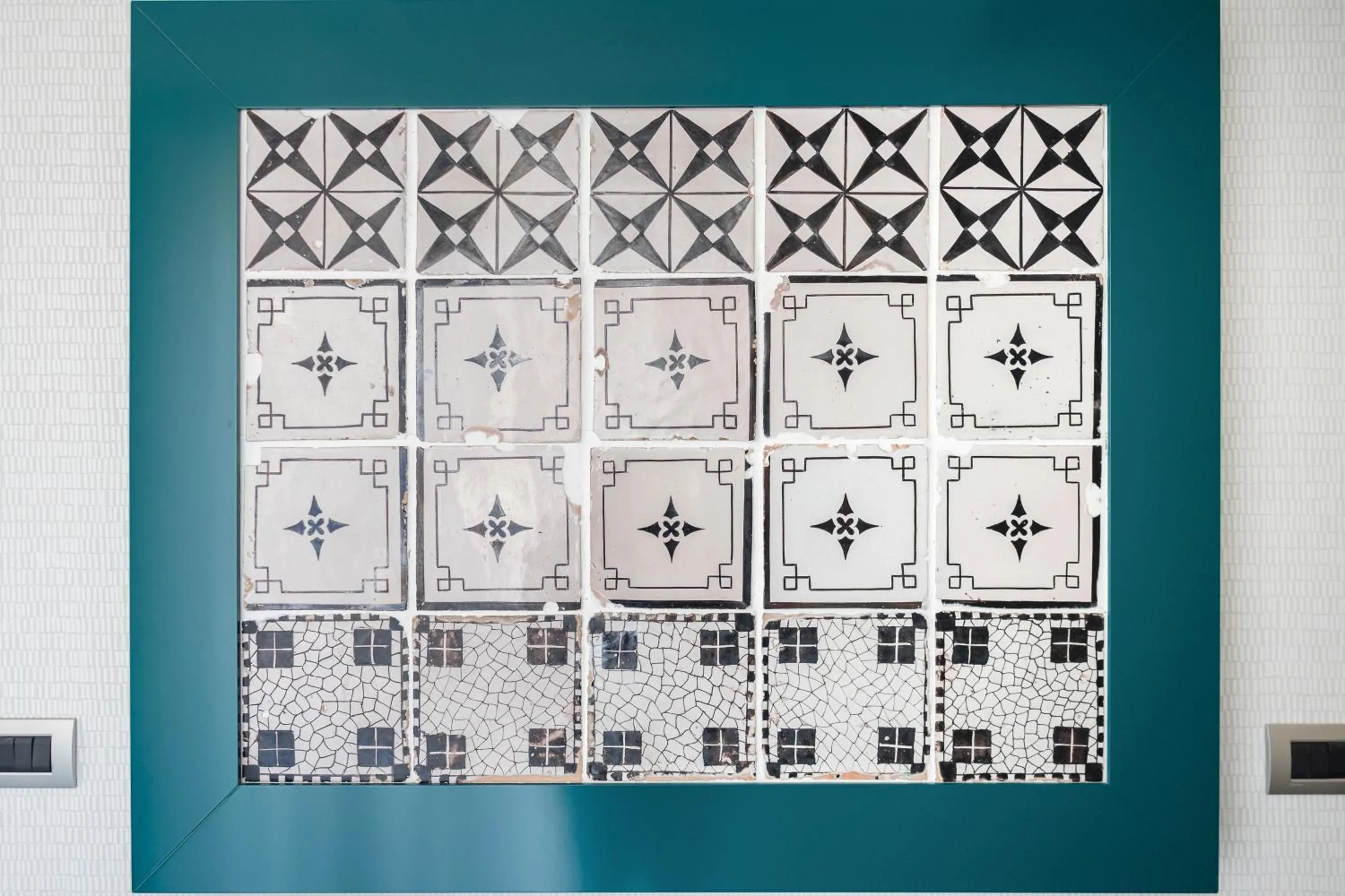 Decorative detail in Reginna Palace Hotel