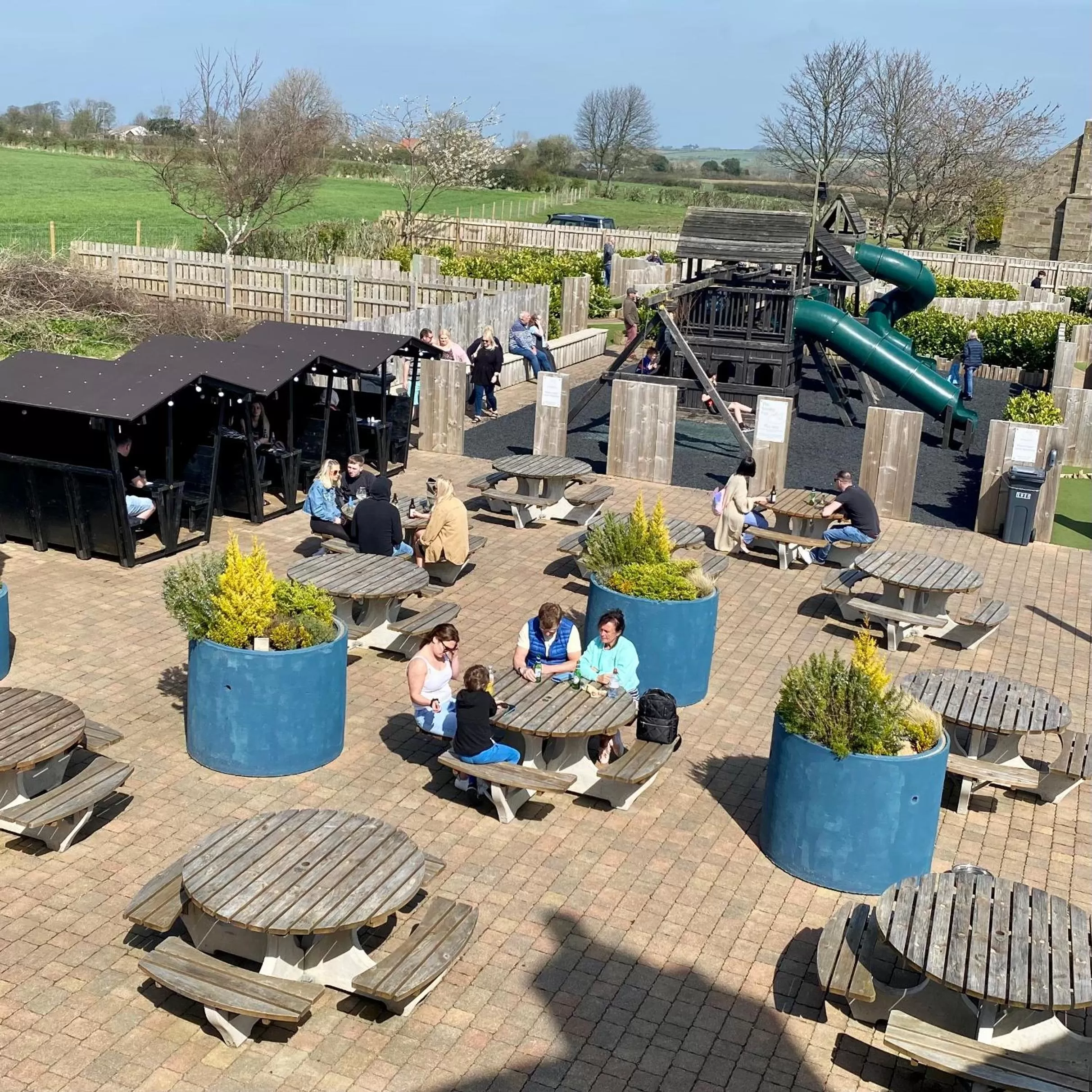 Children play ground in The Jack and Jill Coaching Inn