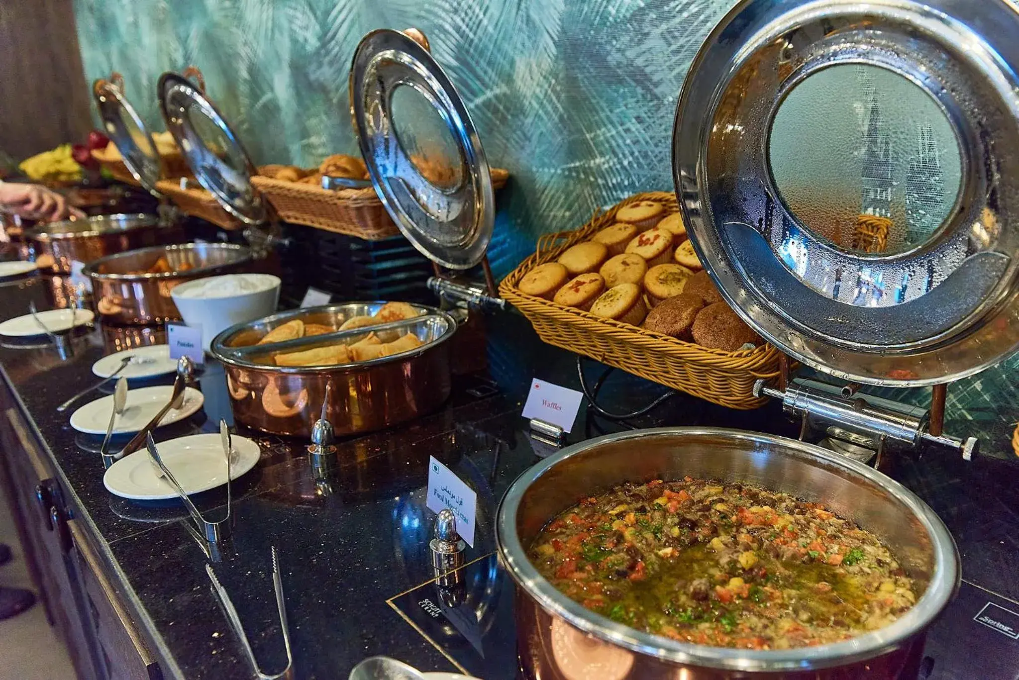 Breakfast, Food in Rose Park Hotel - Al Barsha, Opposite Metro Station