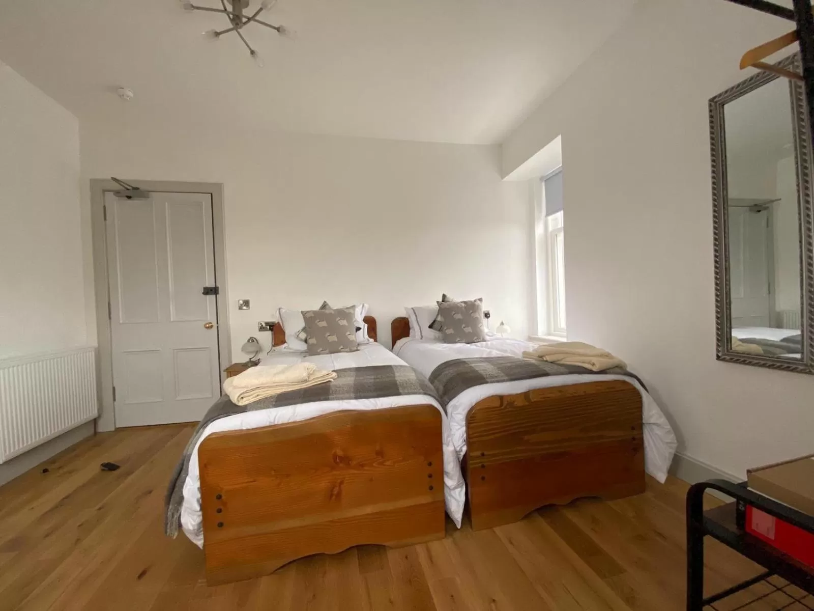 Bed in Manor House Hotel