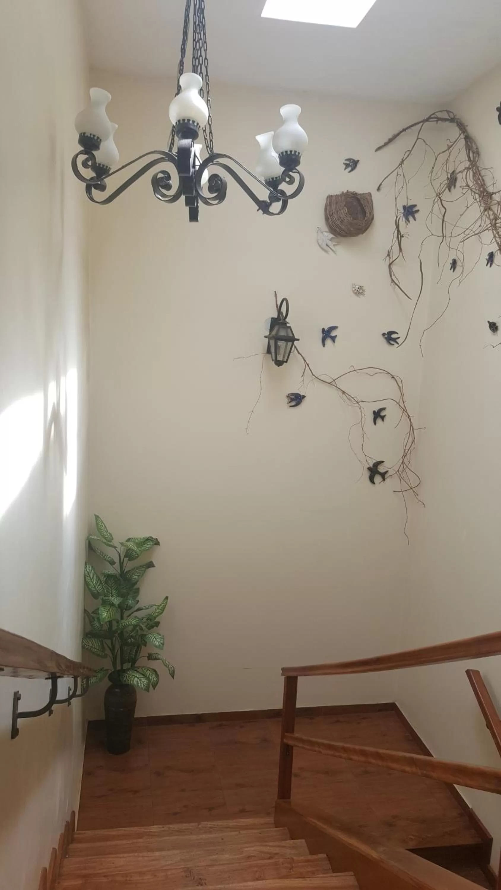 Decorative detail in Las Orquideas Parque Hotel