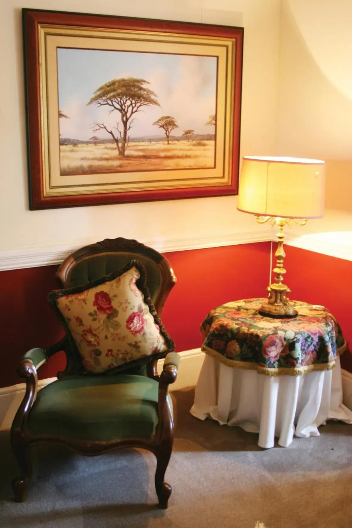 Decorative detail, Seating Area in Sica's Guest House