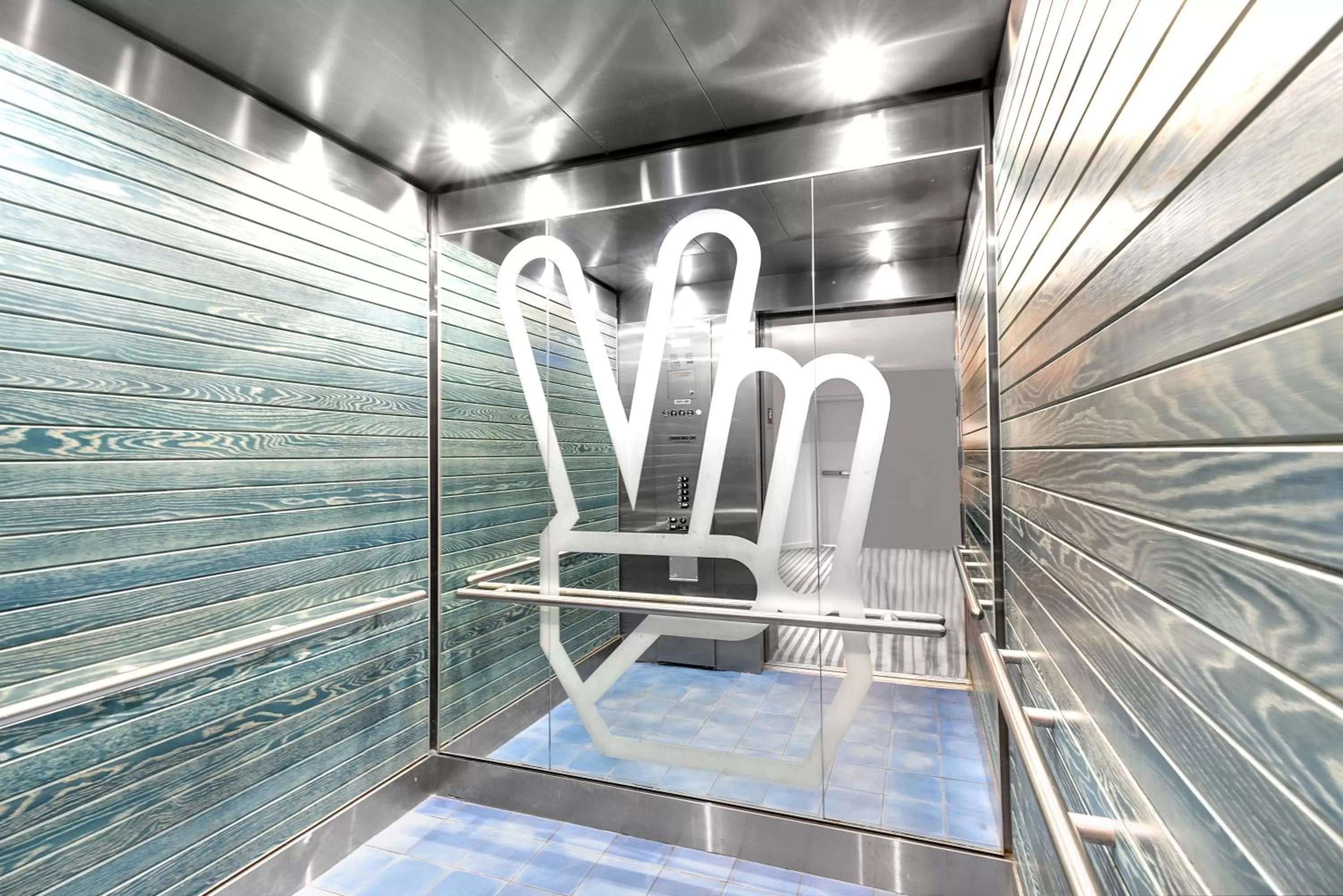 elevator, Swimming Pool in The Variety by LuxUrban