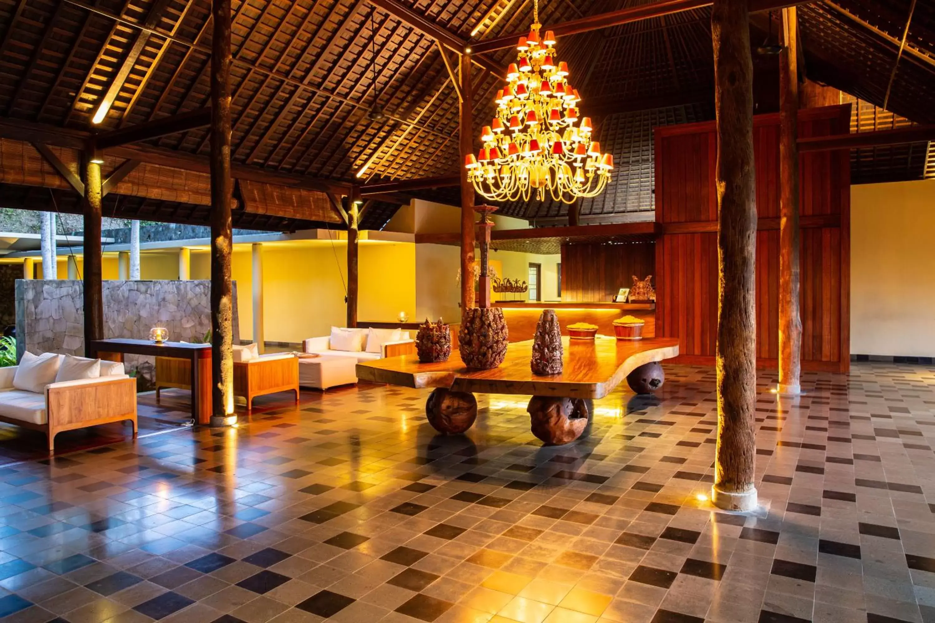 Lobby or reception in Komaneka at Bisma Ubud