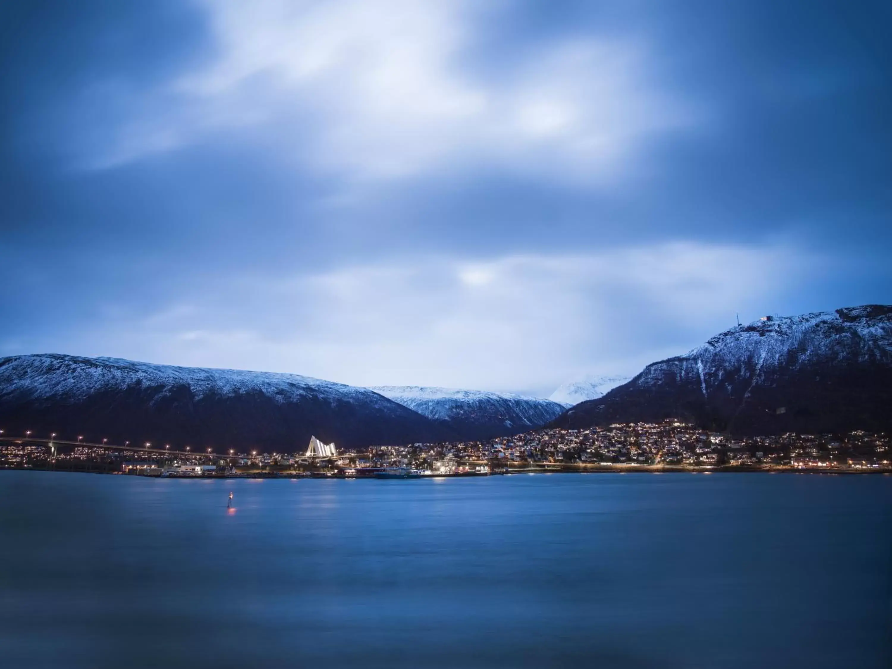 Natural landscape in Radisson Blu Hotel Tromsø