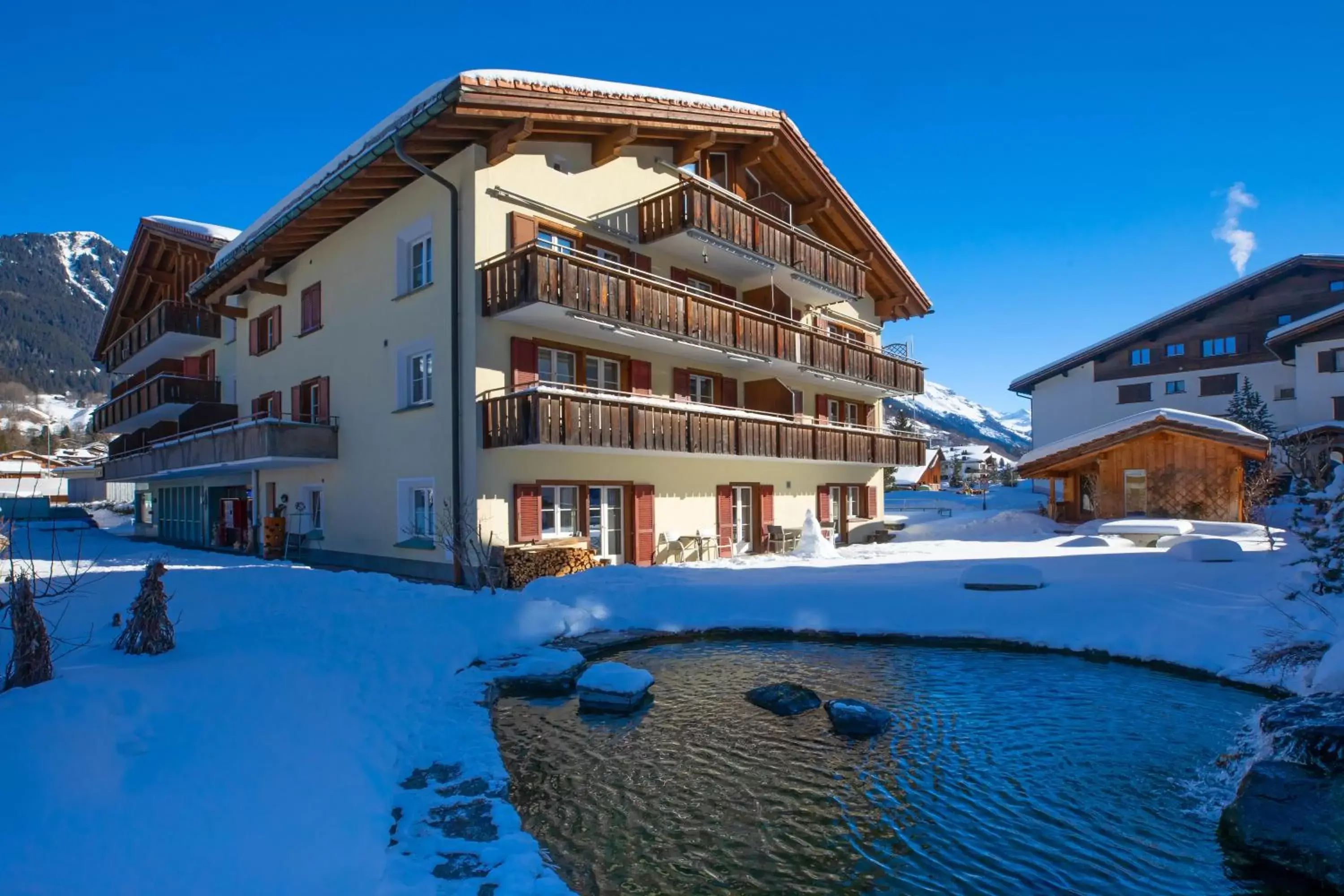 Garden, Winter in Sport-Lodge Klosters