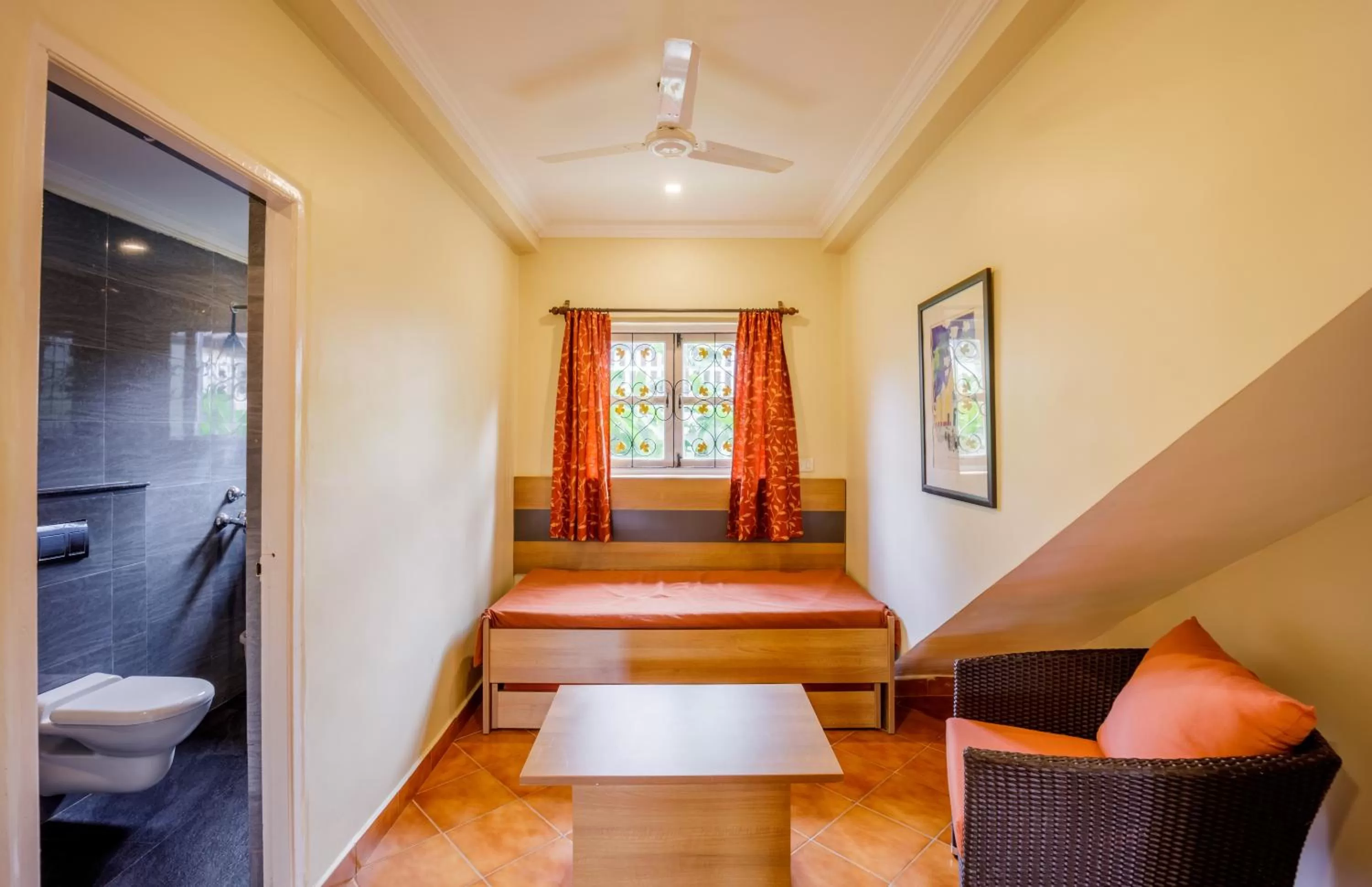 Seating area in Chalston Beach Resort