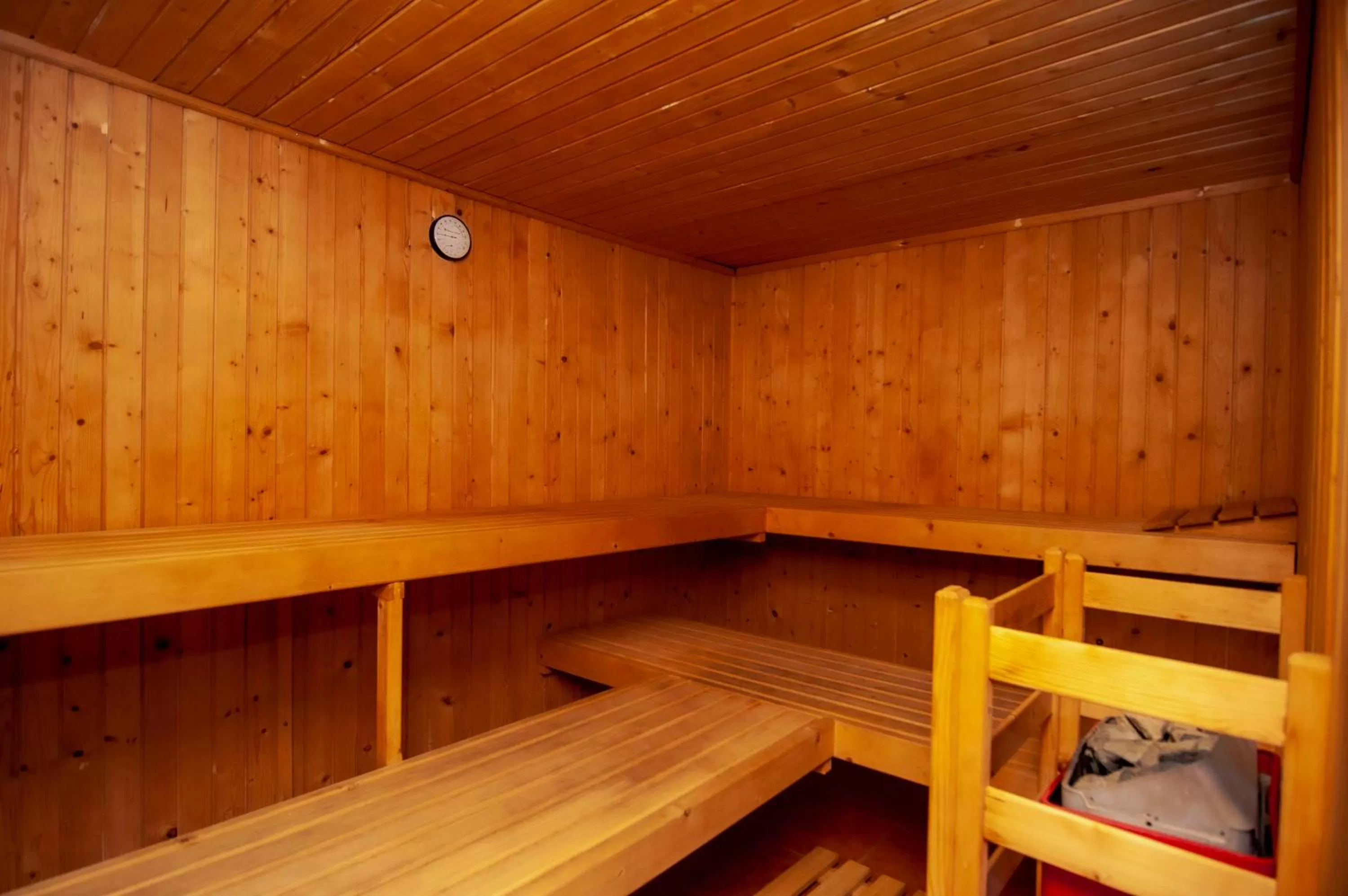 Sauna in Hotel El Tejar & Spa