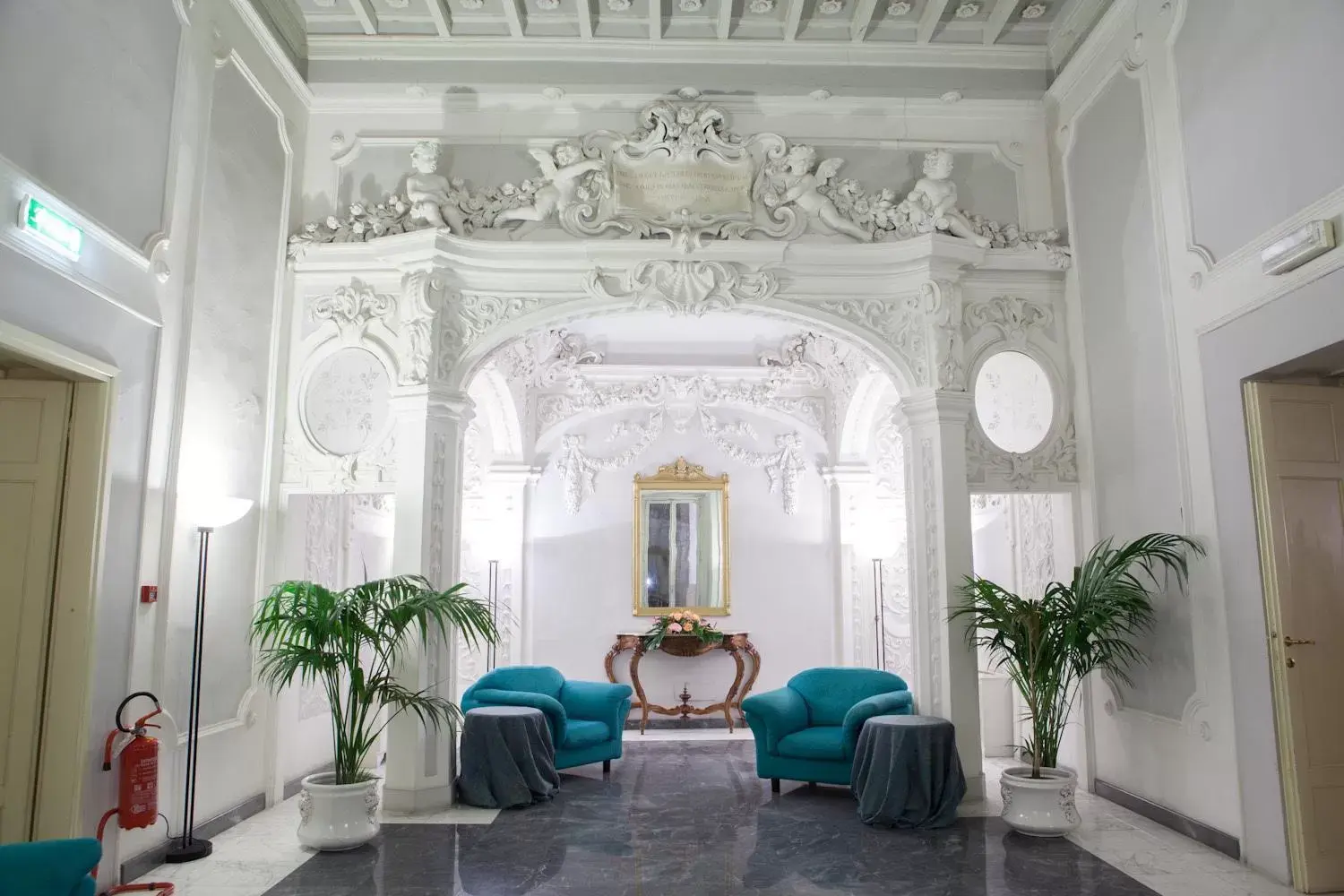 Decorative detail in Hotel Palazzo Benci